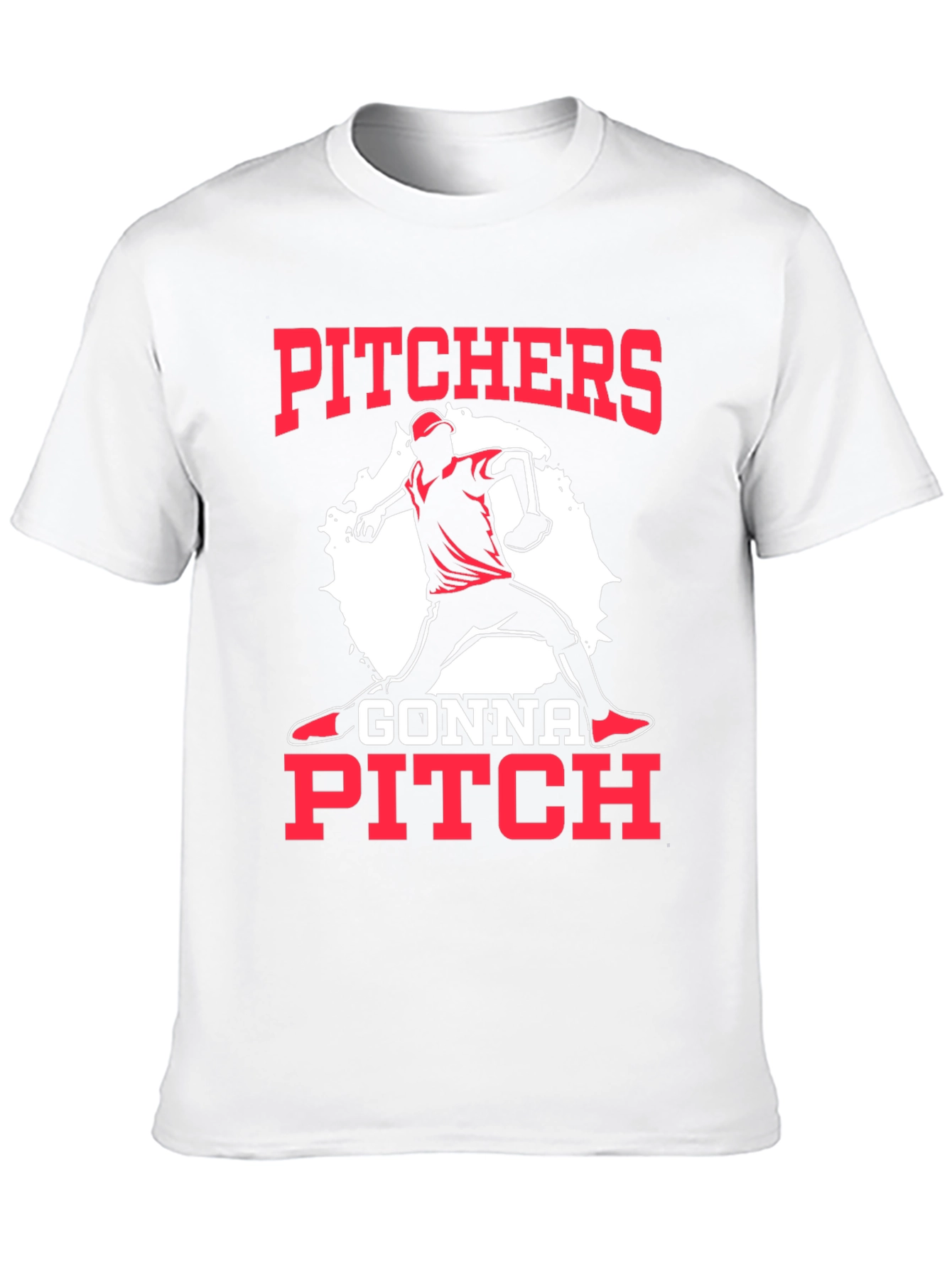 Pitchers Gonna Pitch Baseball T-Shirt
