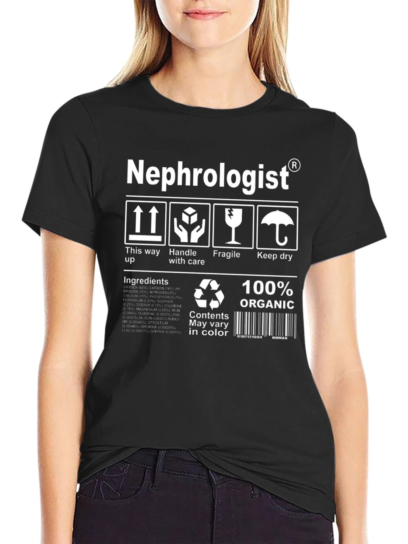 Nephrologist Organic T-Shirt: Handle with Care