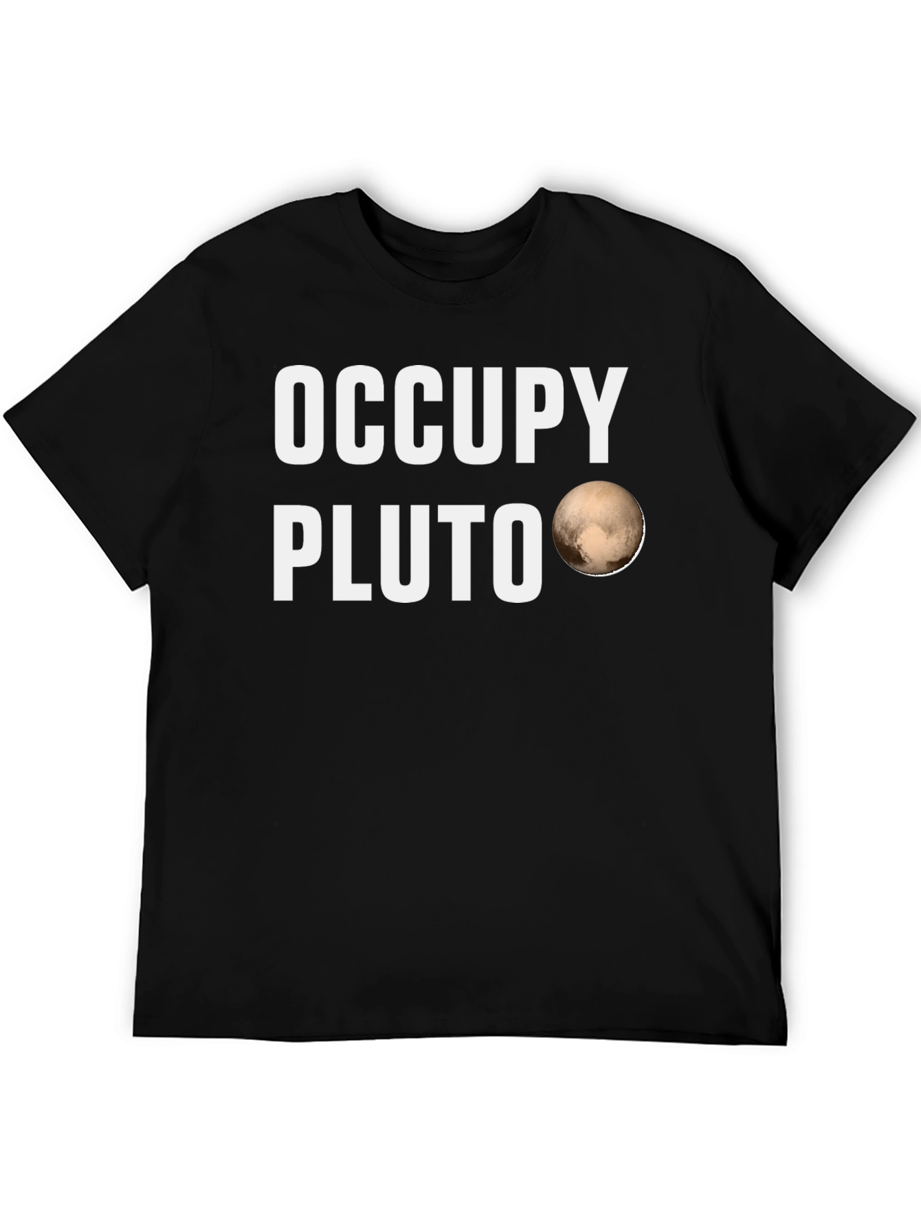 Occupy Pluto T-Shirt Space Lover Tee