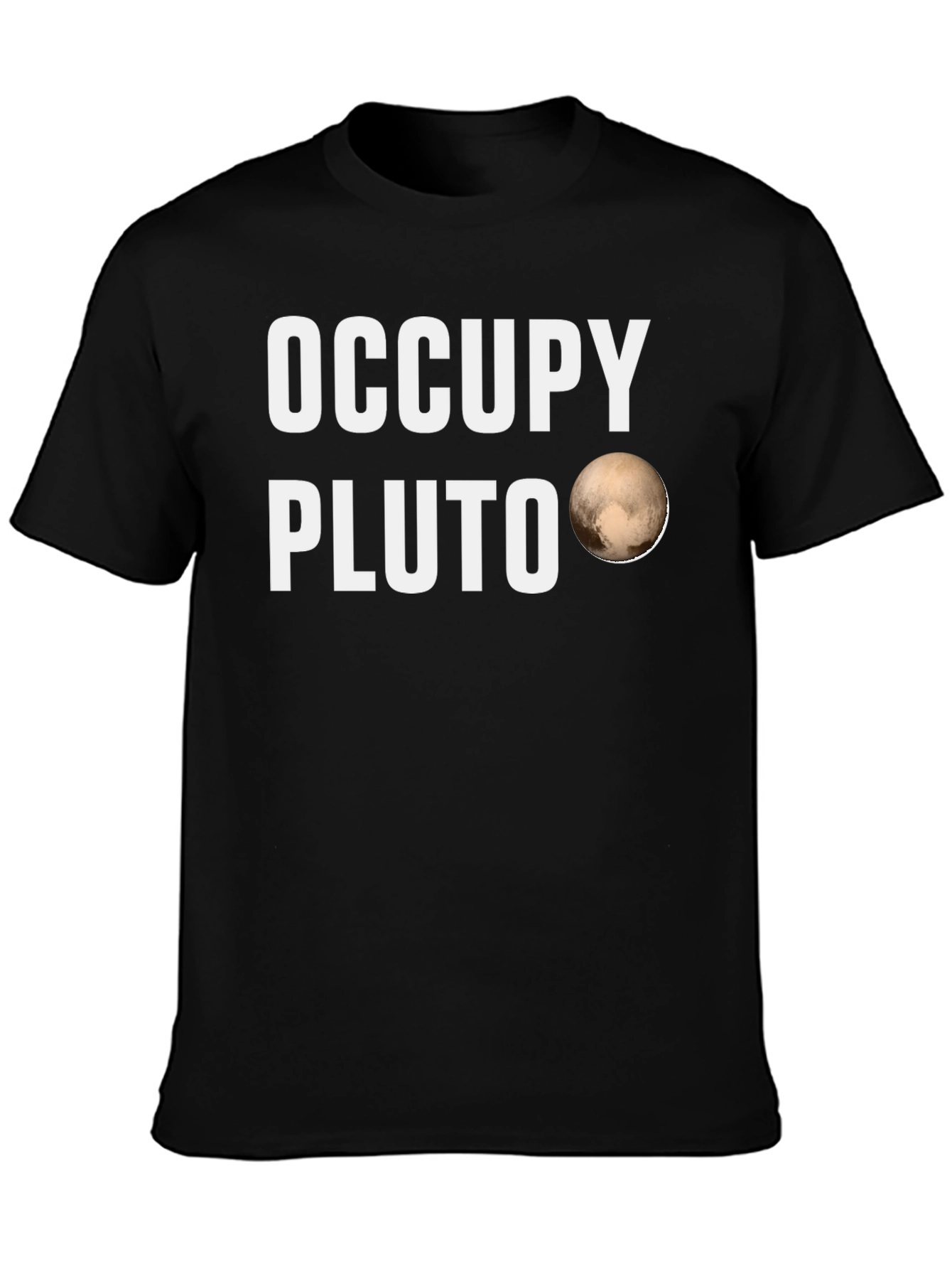 Occupy Pluto T-Shirt Space Lover Tee