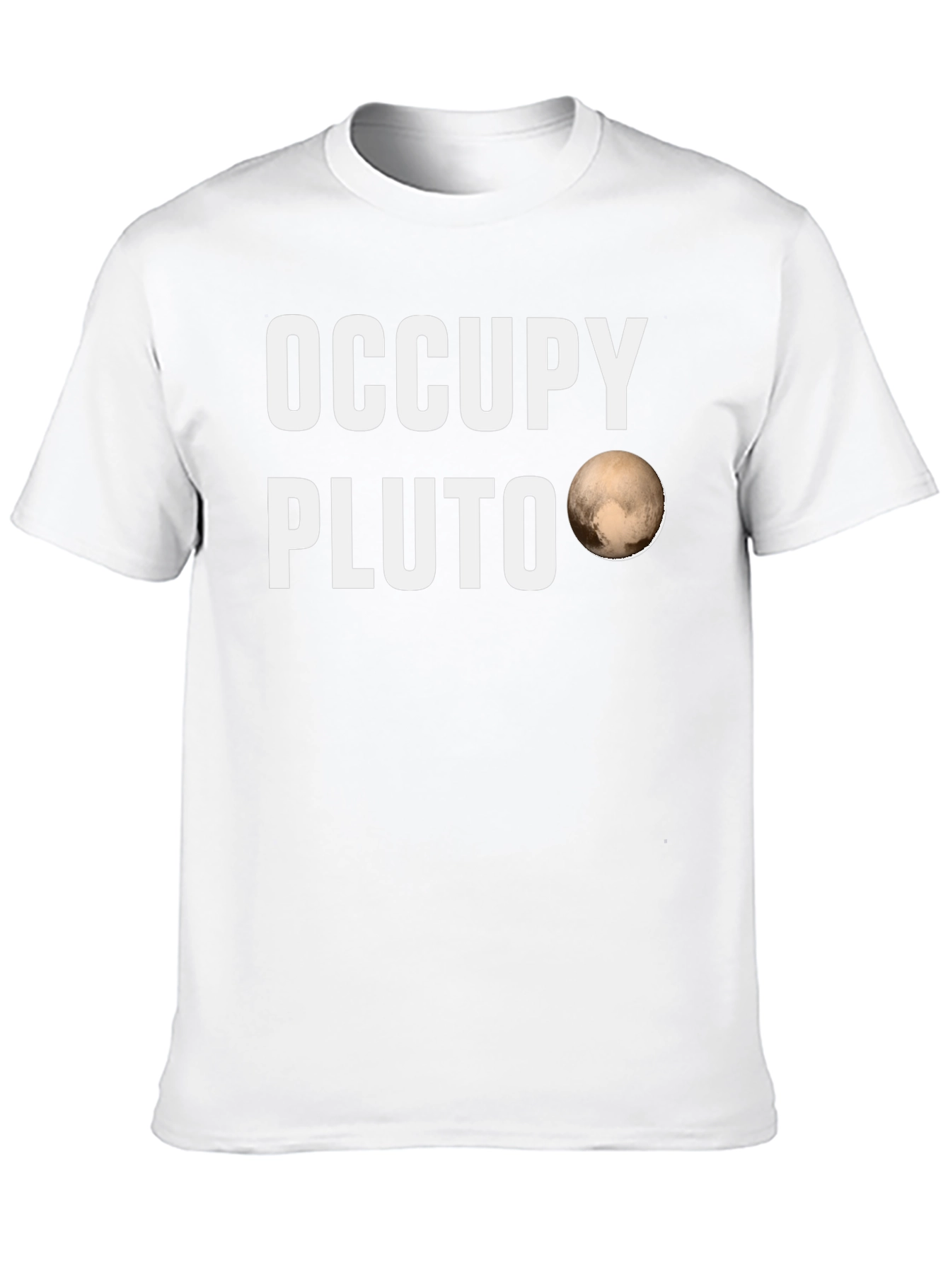 Occupy Pluto T-Shirt Space Lover Tee