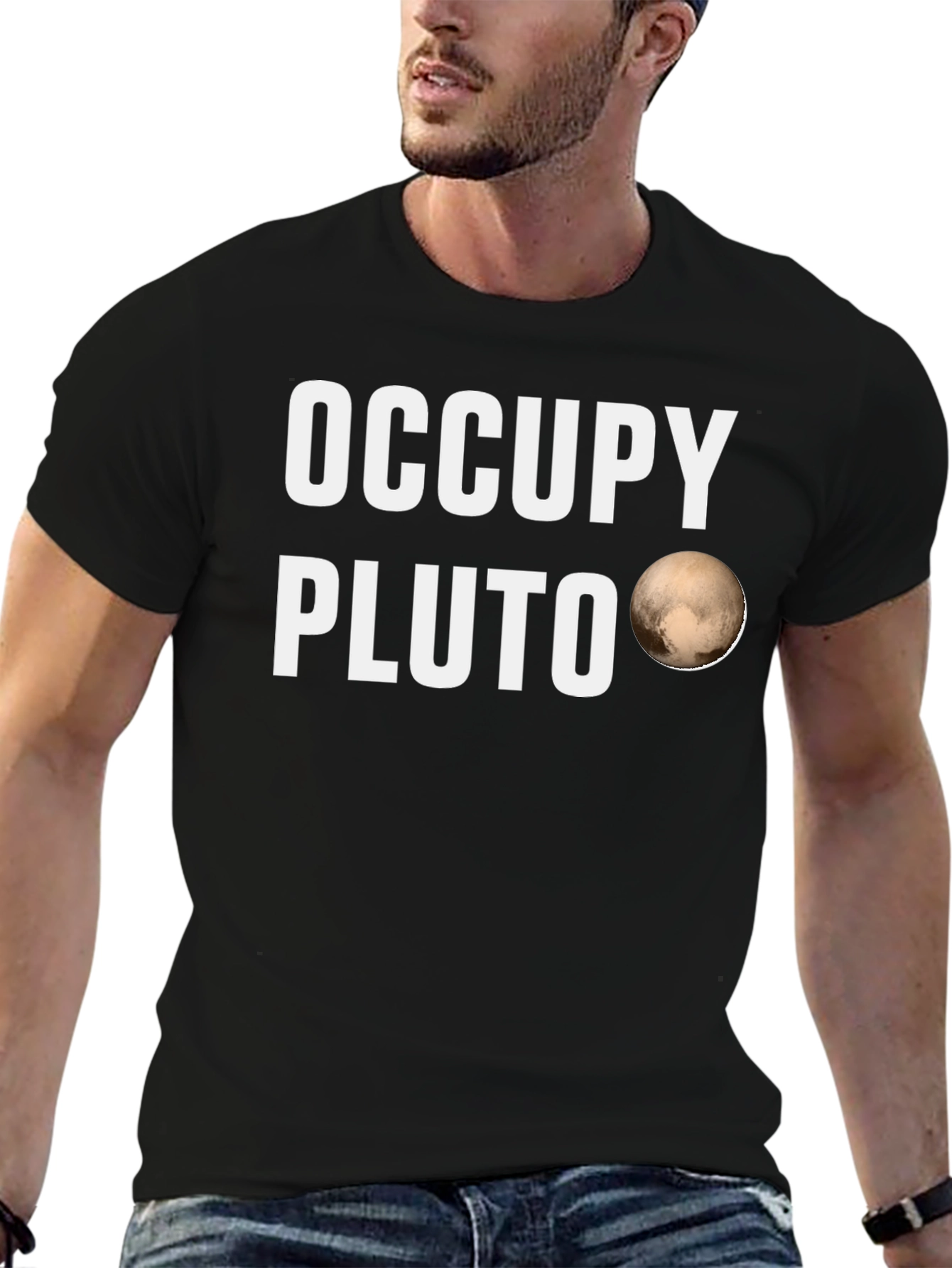 Occupy Pluto T-Shirt Space Lover Tee