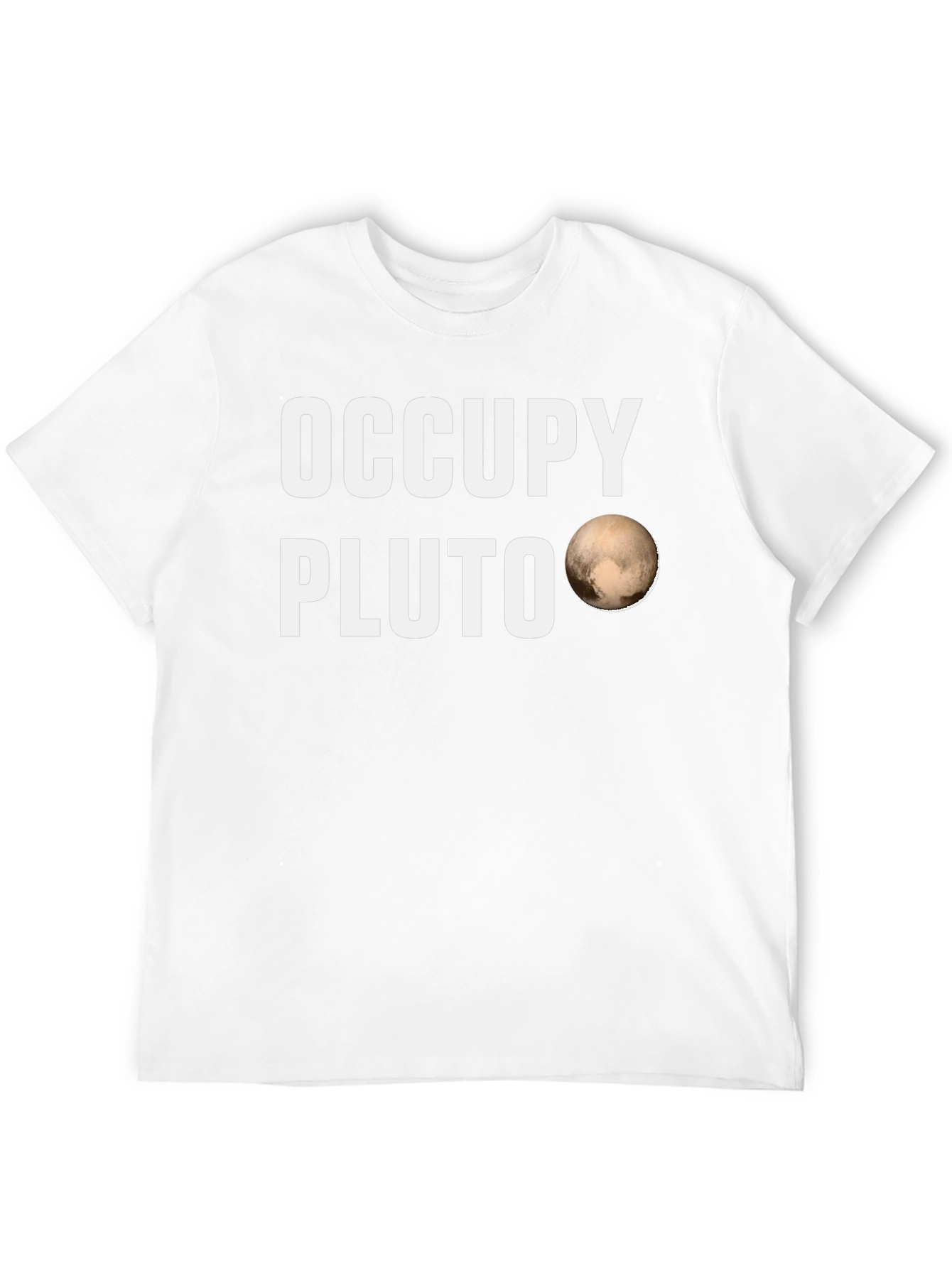 Occupy Pluto T-Shirt Space Lover Tee