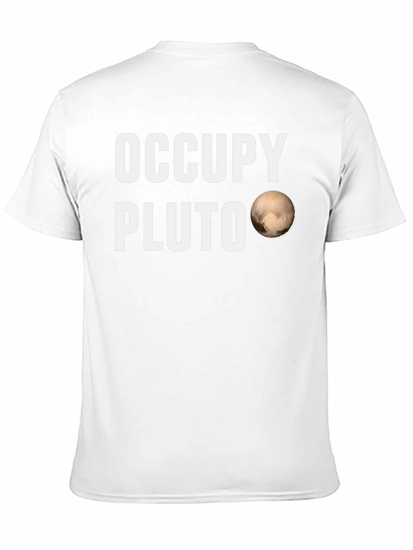 Occupy Pluto T-Shirt Space Lover Tee