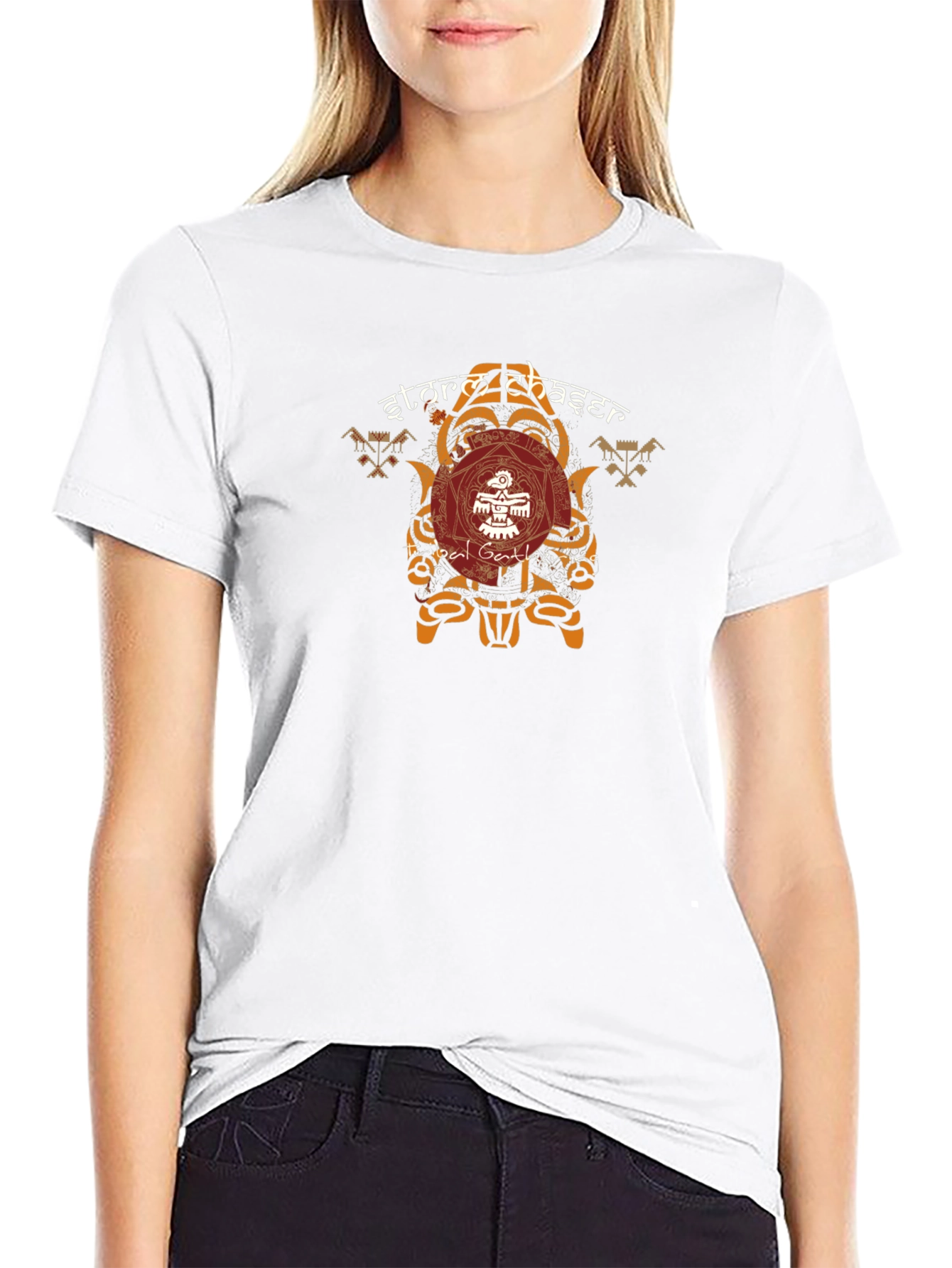 Storm Chaser Tribal Design T-Shirt
