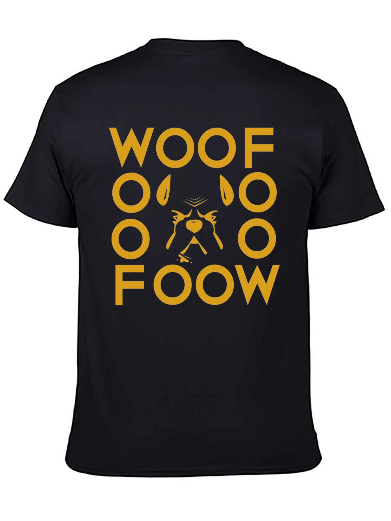 Woof Foow Dog Graphic T-Shirt