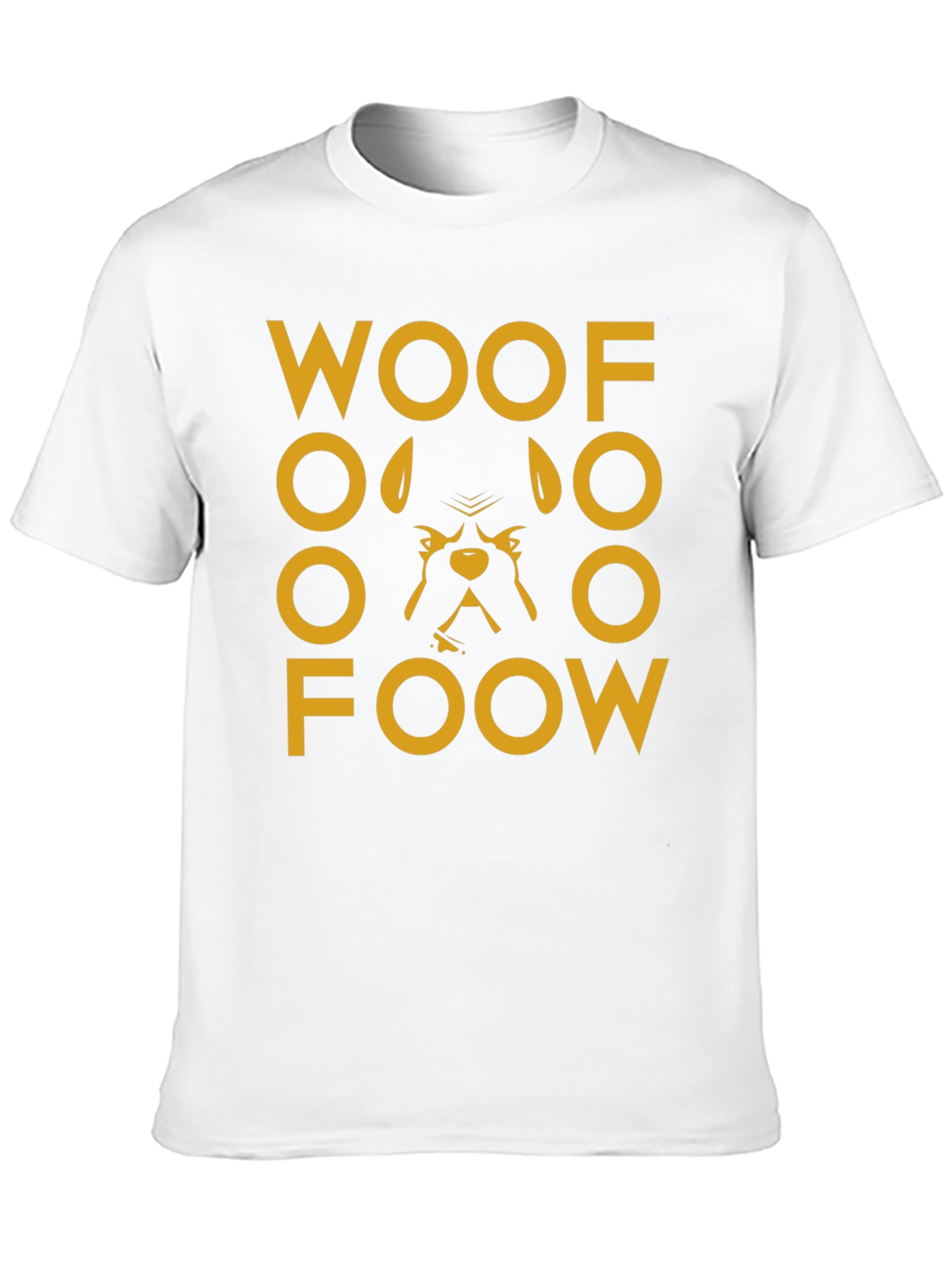 Woof Foow Dog Graphic T-Shirt