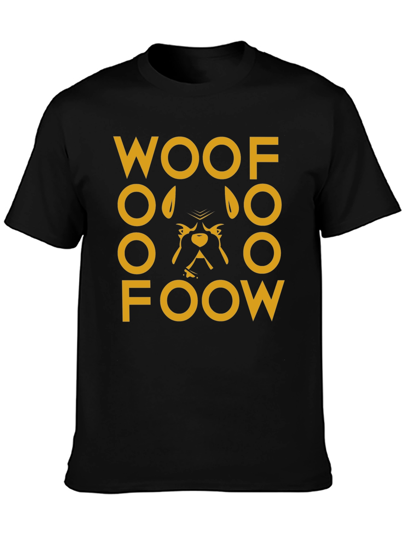 Woof Foow Dog Graphic T-Shirt