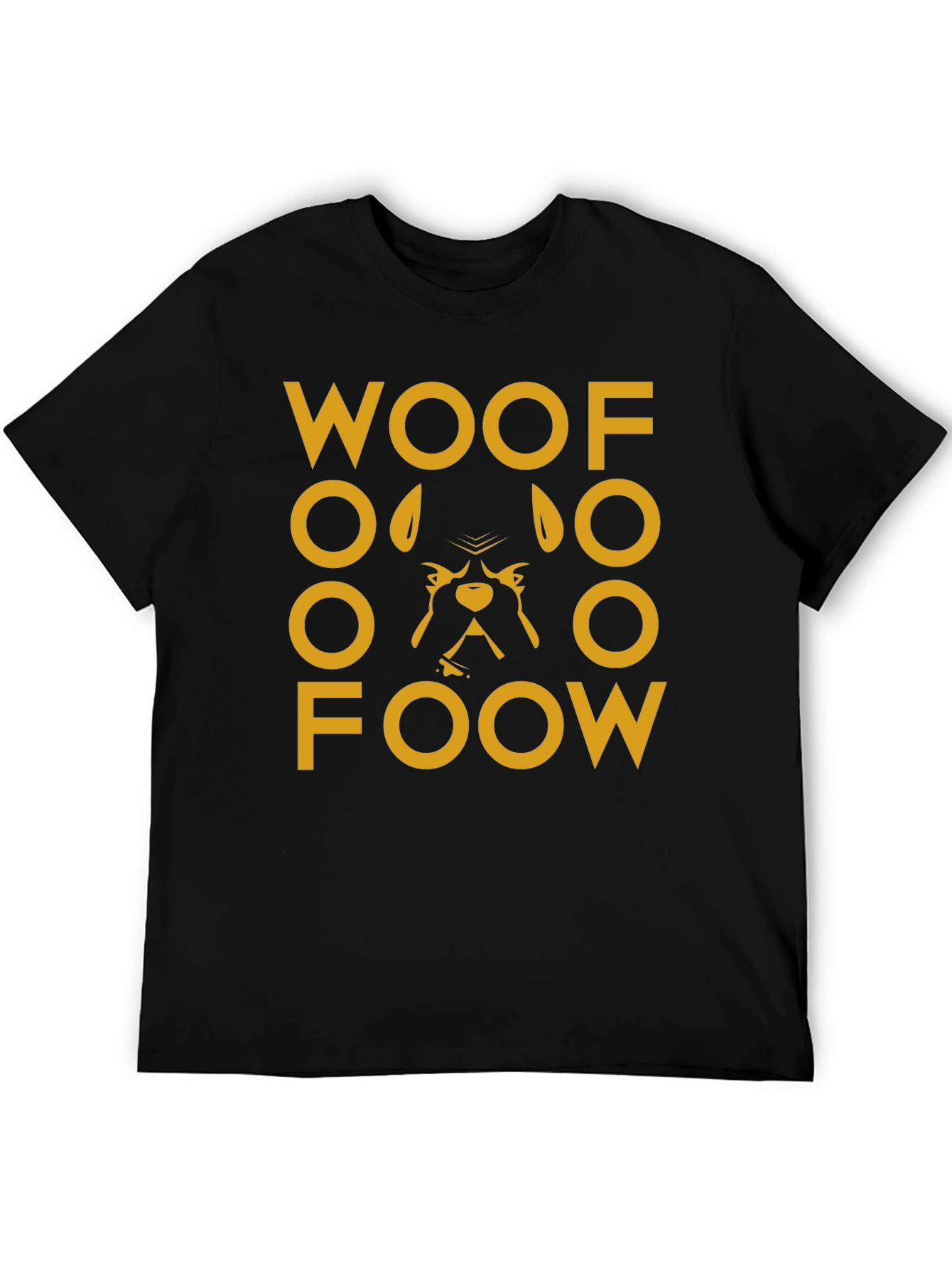 Woof Foow Dog Graphic T-Shirt