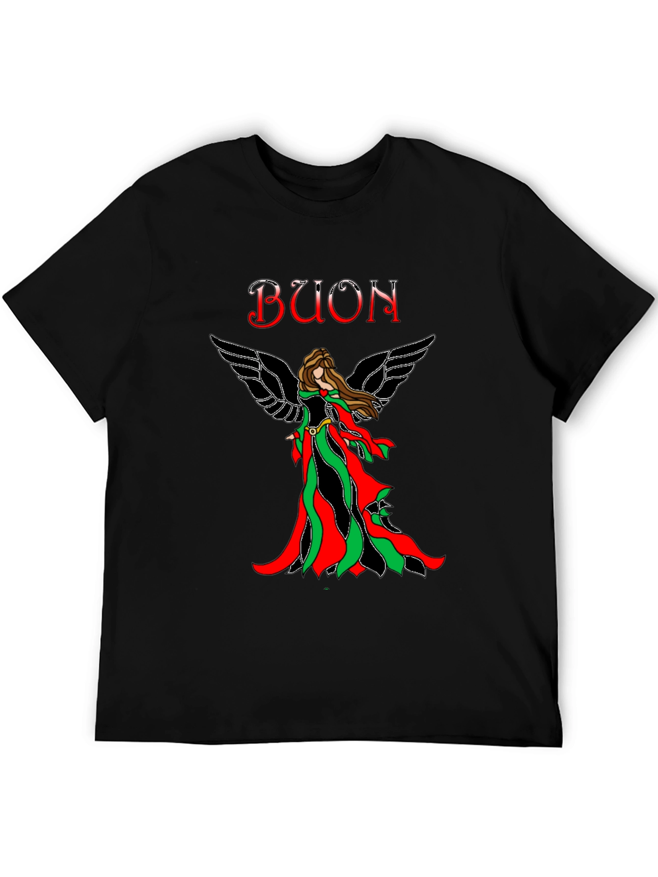 Italian Christmas Angel T-Shirt Buon Natale