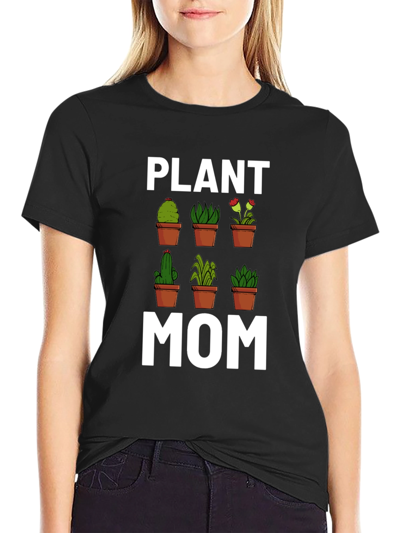 Plant Mom T-Shirt - Cute Gardening Tee