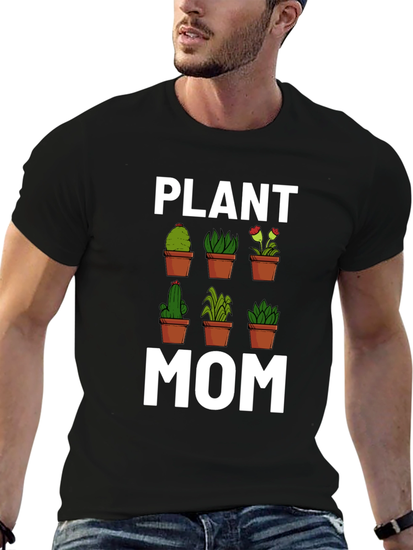 Plant Mom T-Shirt - Cute Gardening Tee