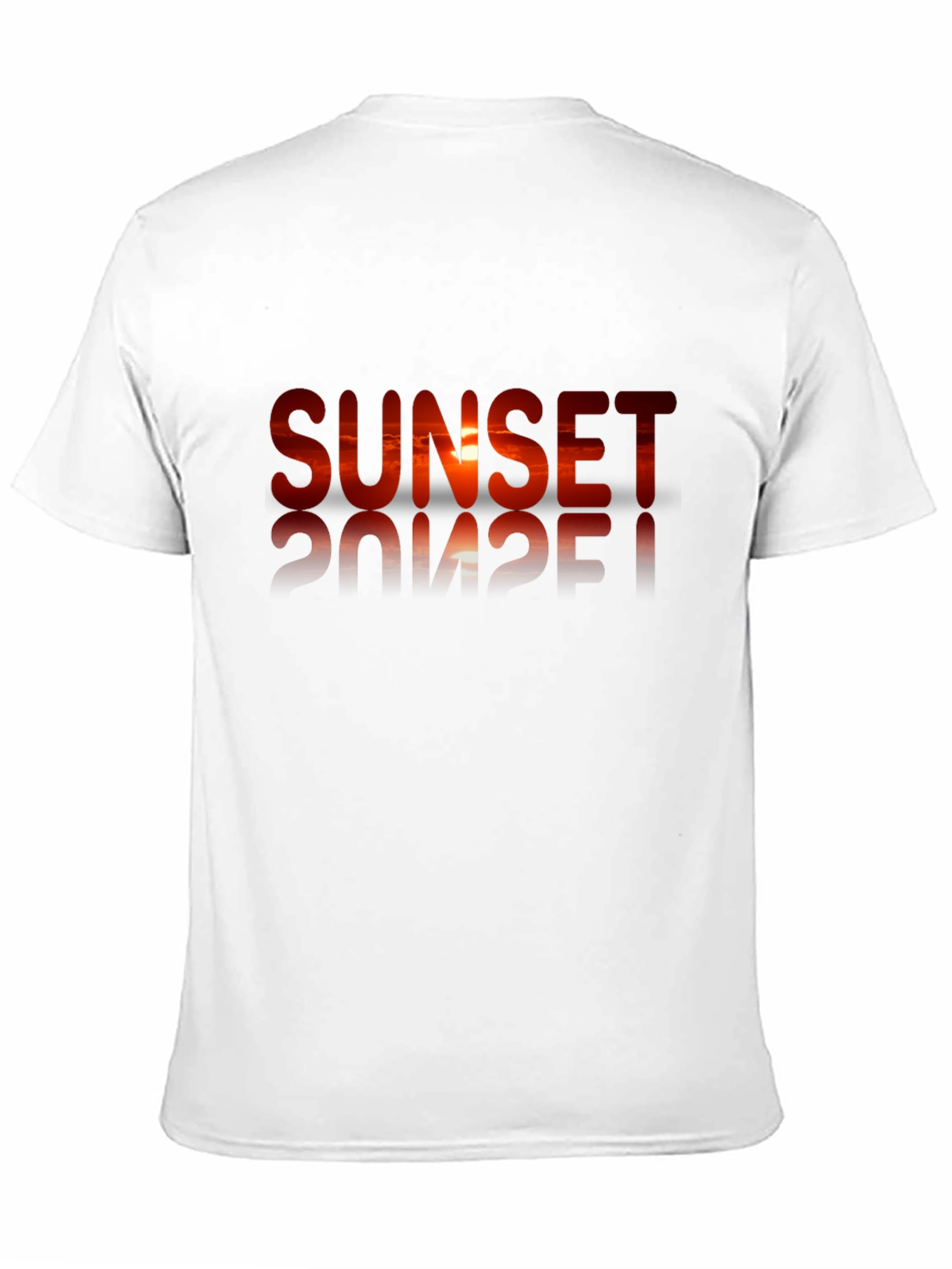 Sunset Graphic Black T-Shirt