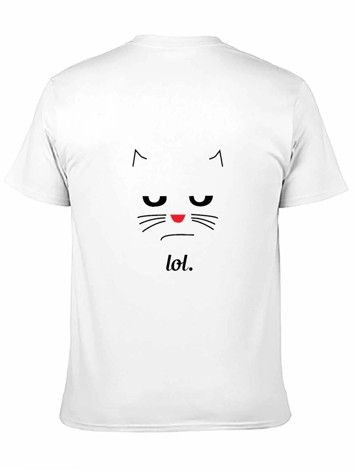 Grumpy Cat LOL Black T-Shirt