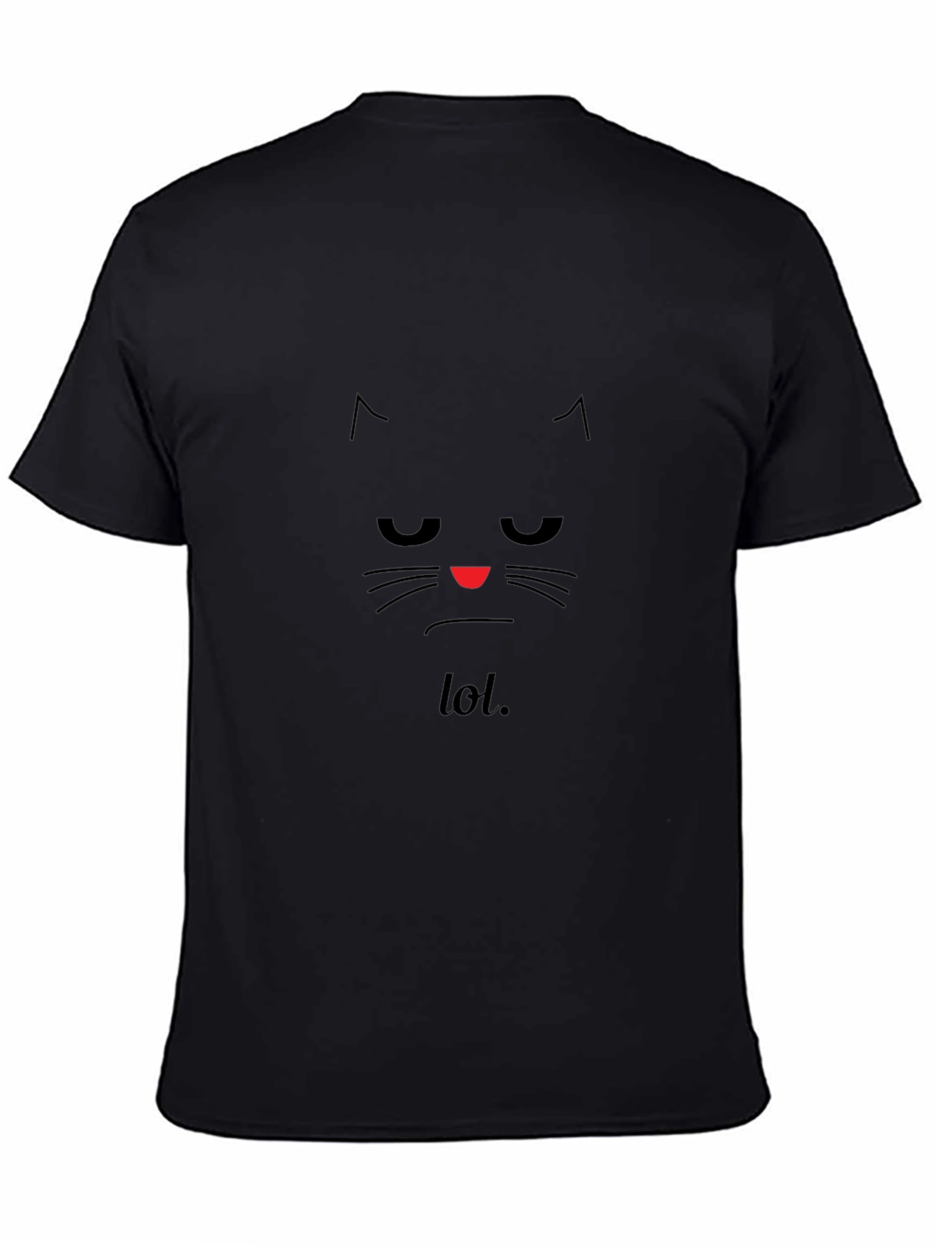 Grumpy Cat LOL Black T-Shirt