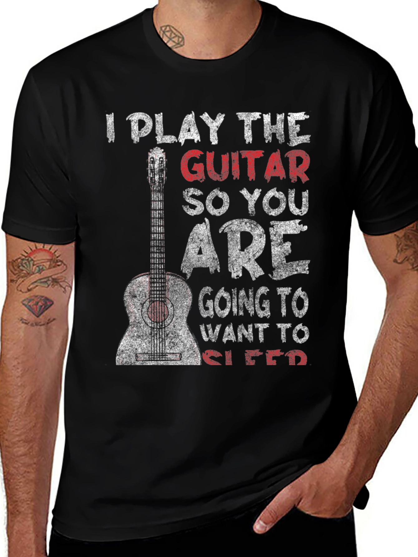 I Play Guitar So You Want to Sleep T-Shirt