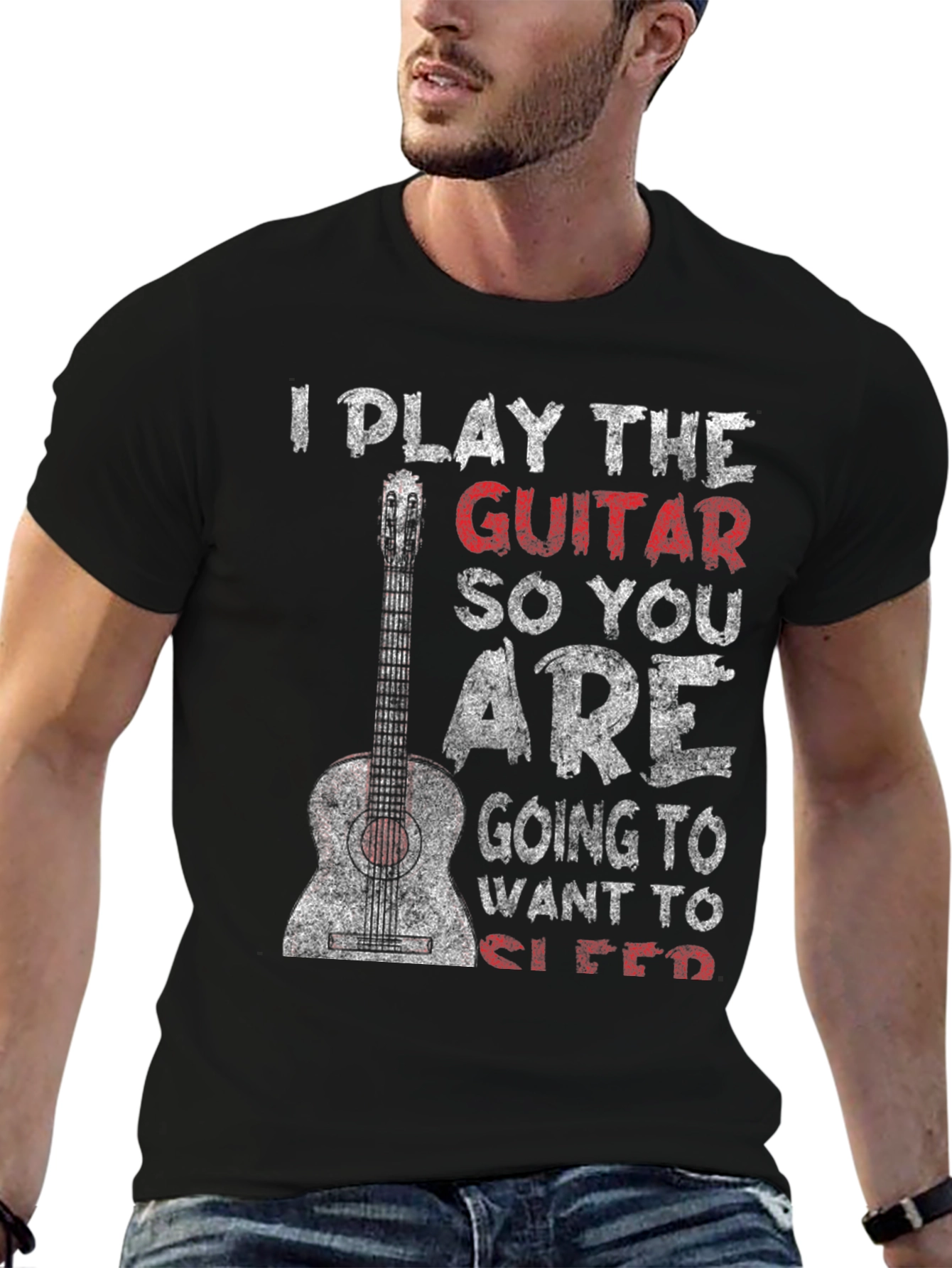 I Play Guitar So You Want to Sleep T-Shirt