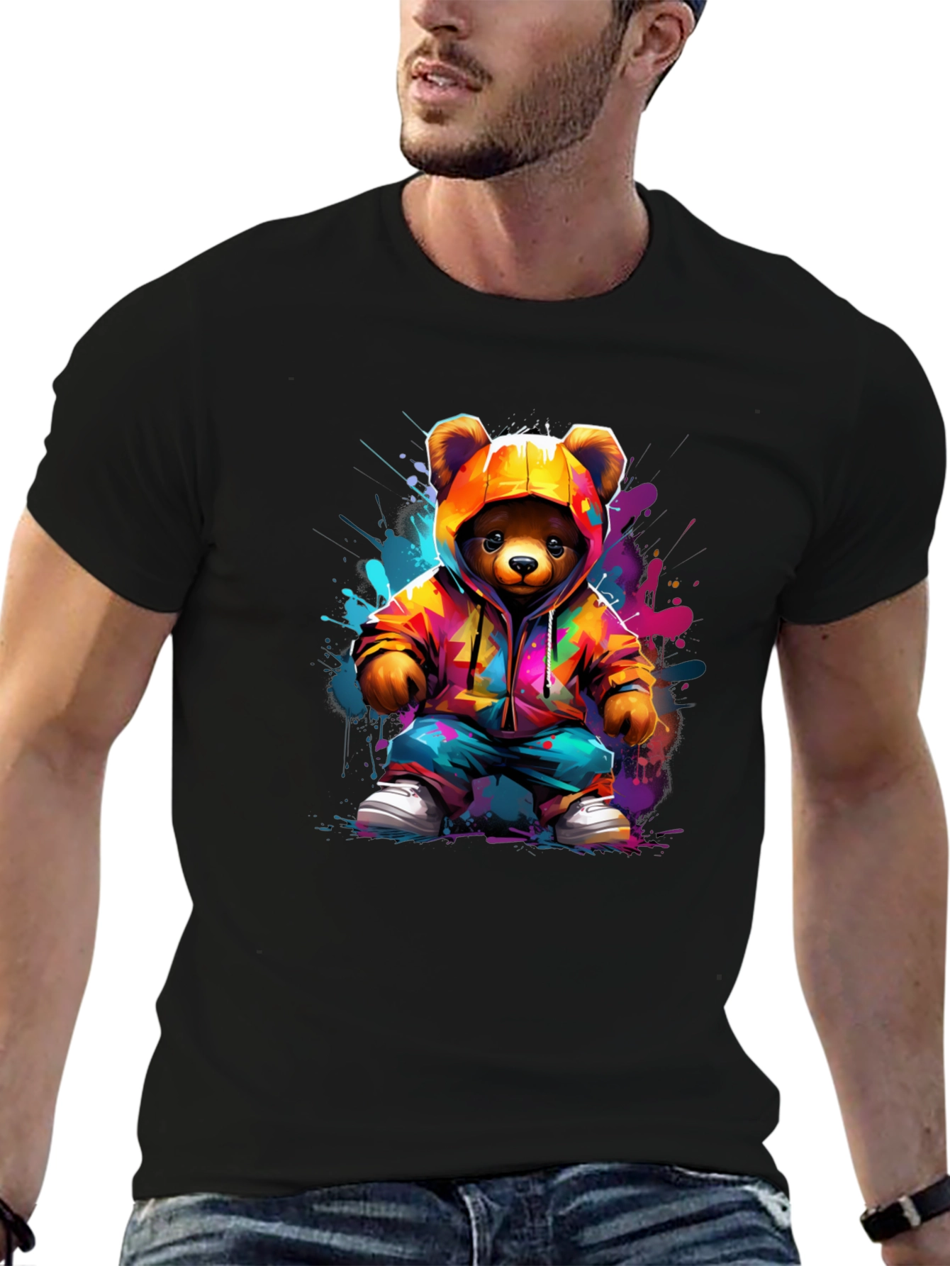 Cool Bear Graphic T-Shirt