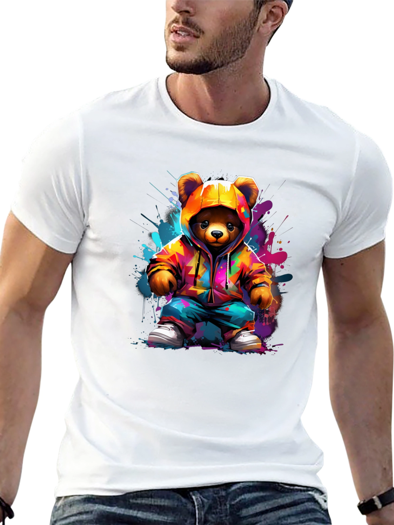 Cool Bear Graphic T-Shirt