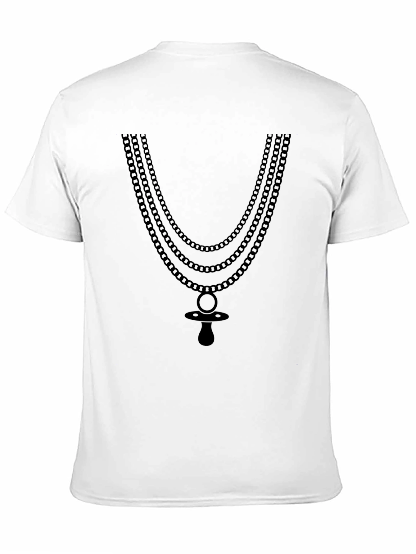 Novelty Pacifier Necklace T-Shirt