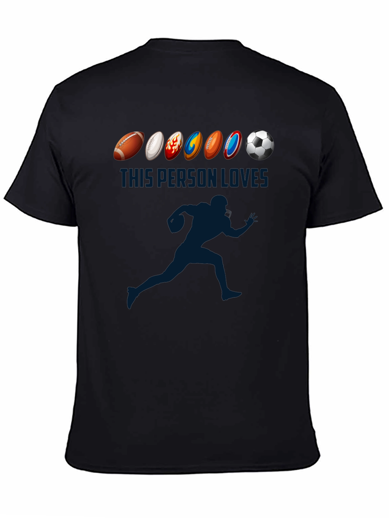 Sports Lover T-Shirt: Football Soccer Rugby More!