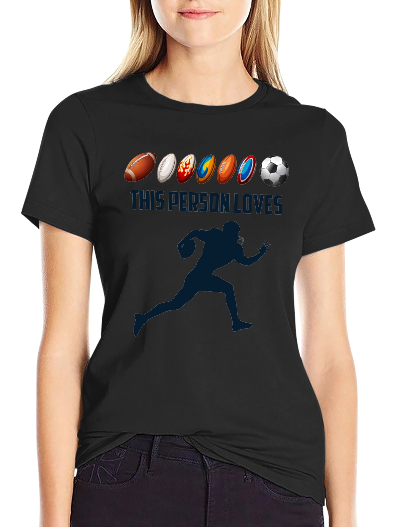 Sports Lover T-Shirt: Football Soccer Rugby More!