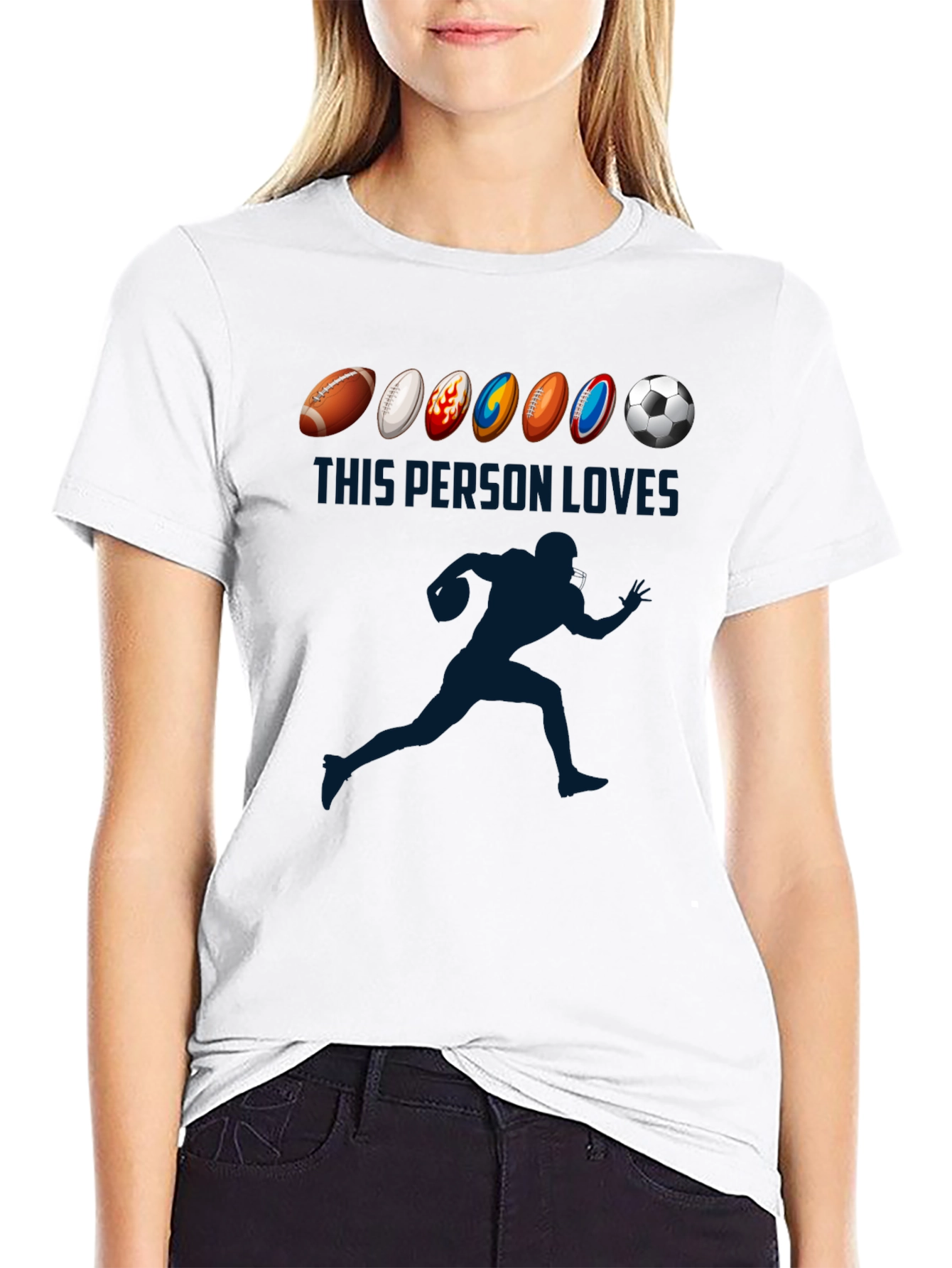 Sports Lover T-Shirt: Football Soccer Rugby More!