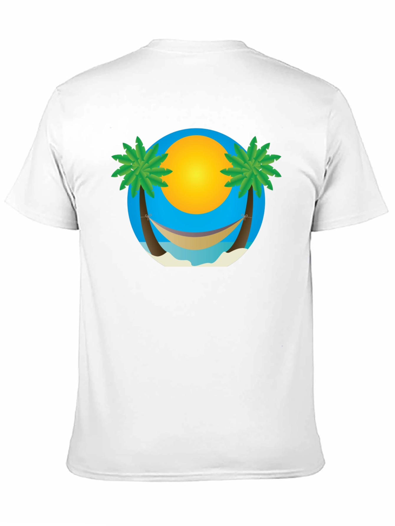 Tropical Beach Hammock Graphic Tee