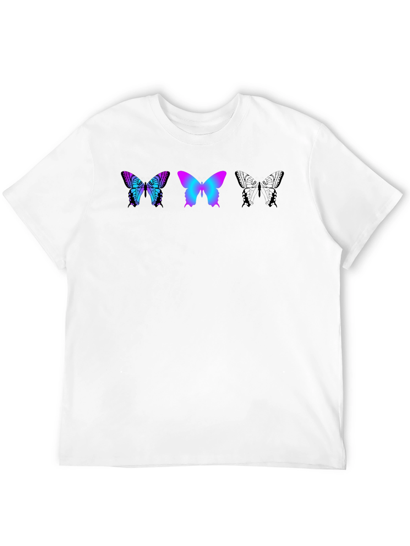 Butterfly Graphic T-Shirt - Stylish Mens Tee