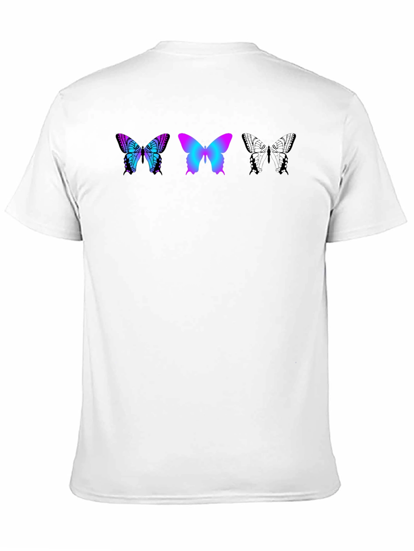 Butterfly Graphic T-Shirt - Stylish Mens Tee