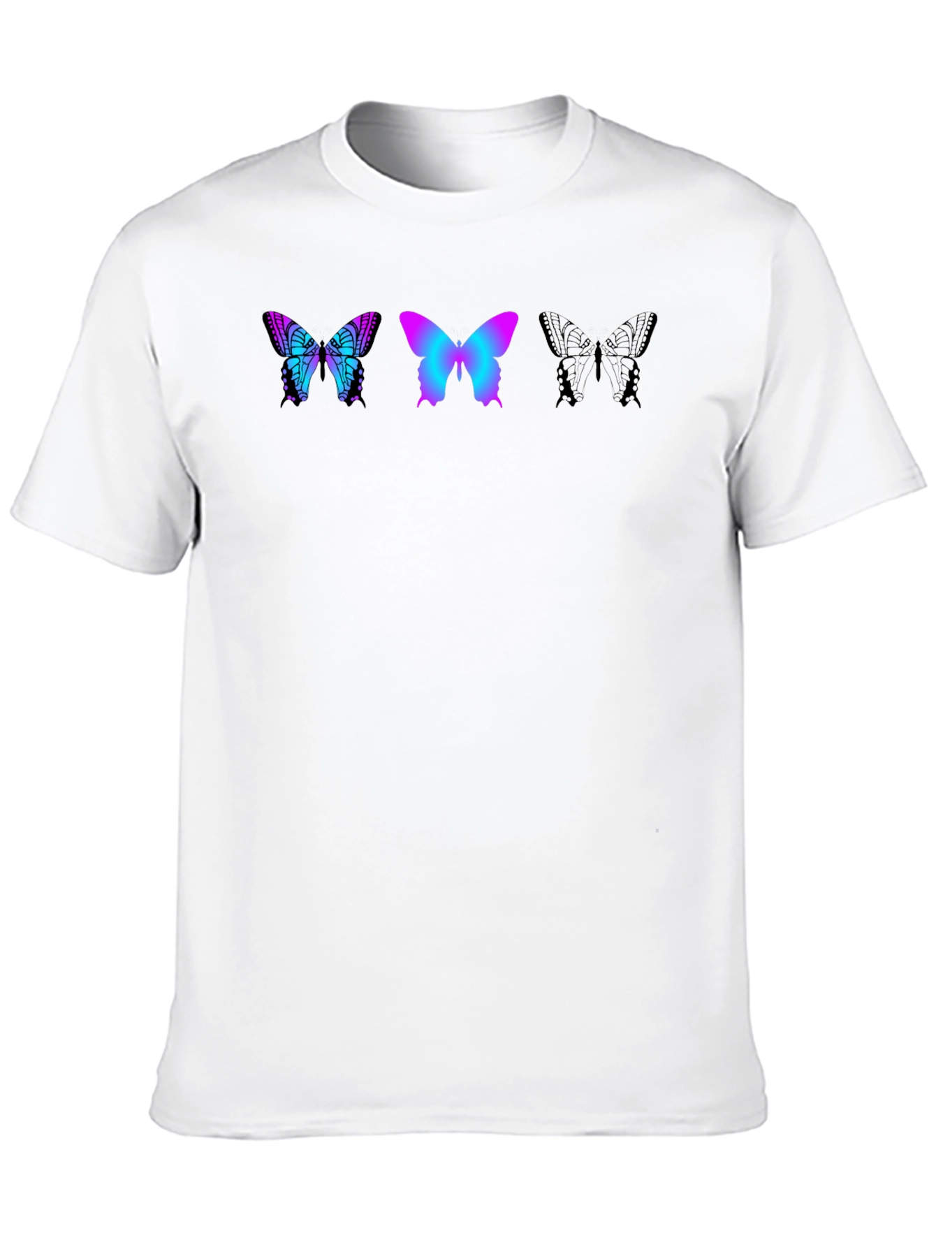Butterfly Graphic T-Shirt - Stylish Mens Tee