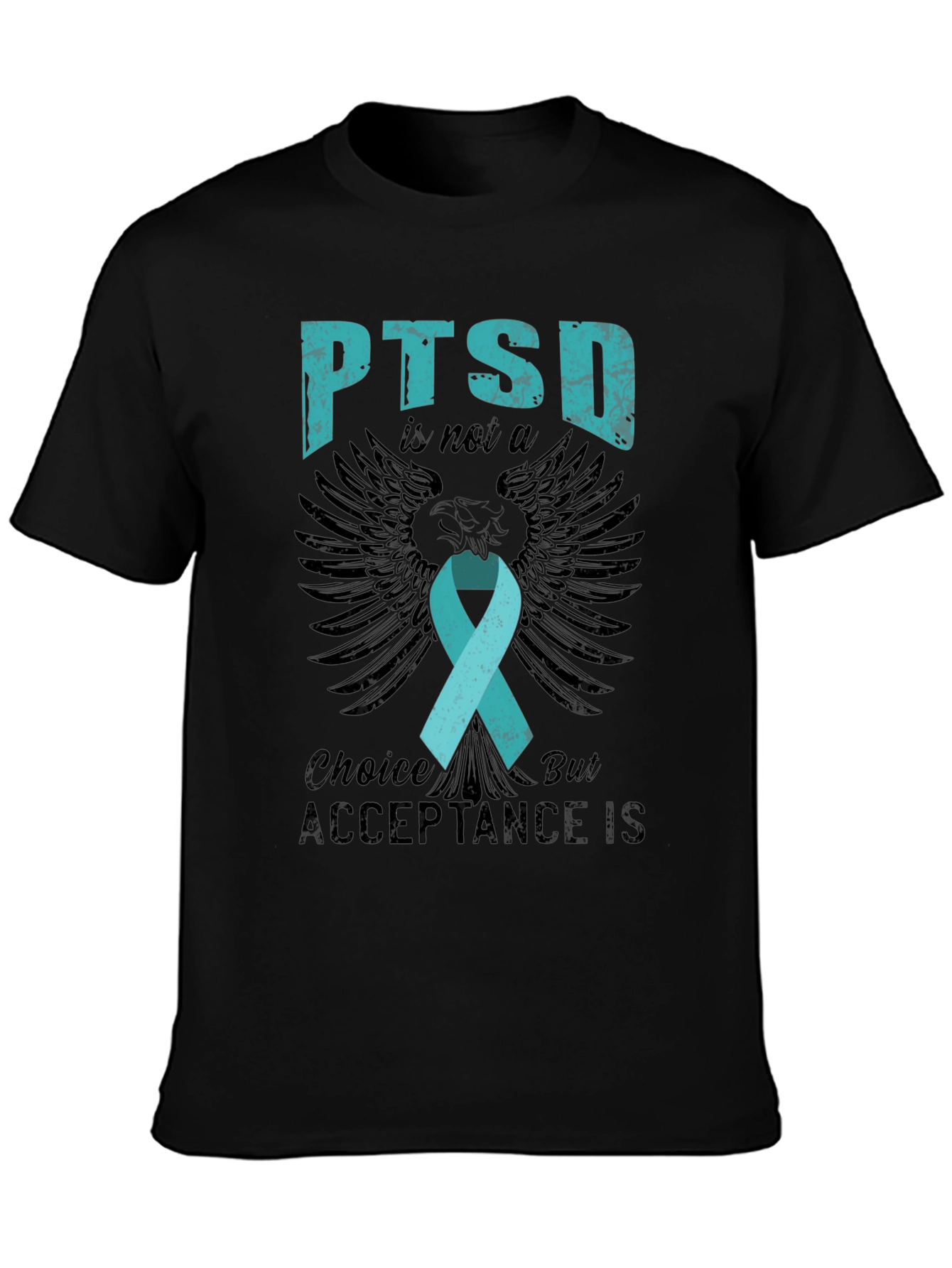 PTSD Awareness T-Shirt - Acceptance Design