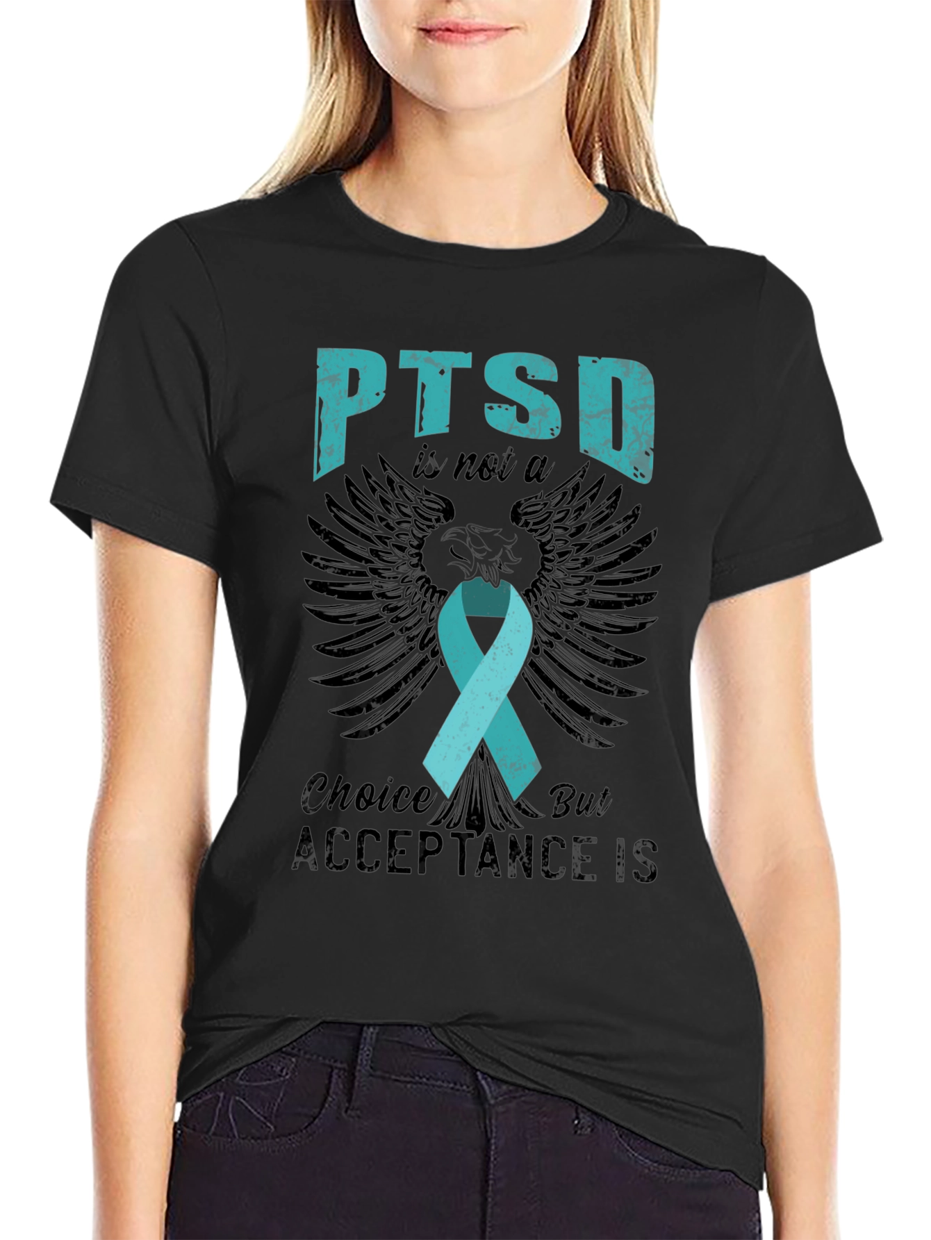 PTSD Awareness T-Shirt - Acceptance Design
