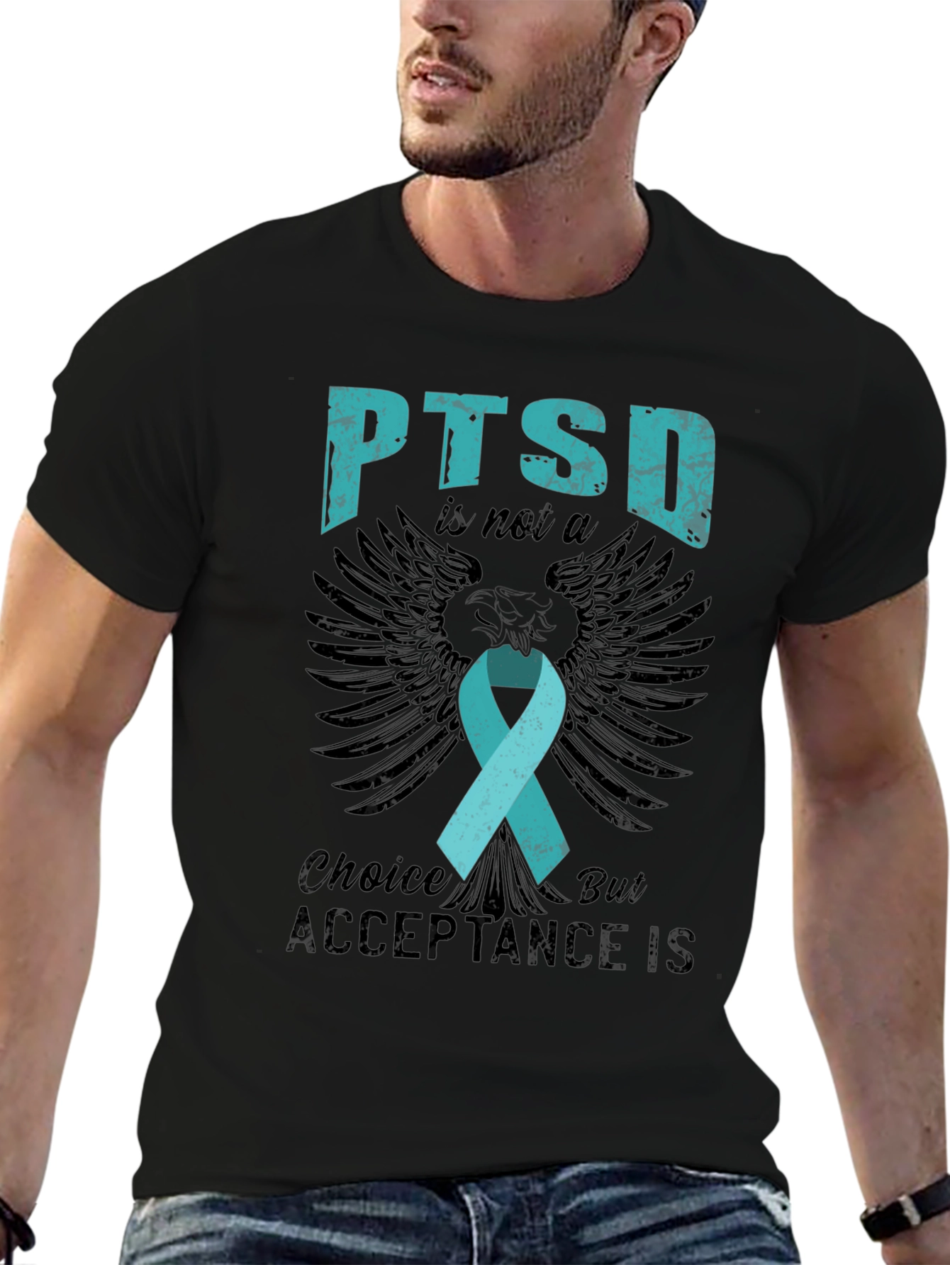 PTSD Awareness T-Shirt - Acceptance Design