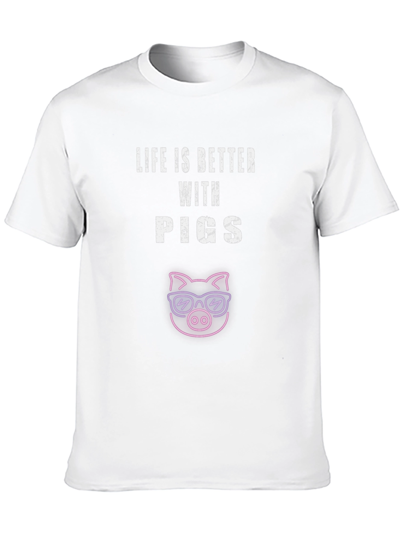 Life is Better with Pigs T-Shirt