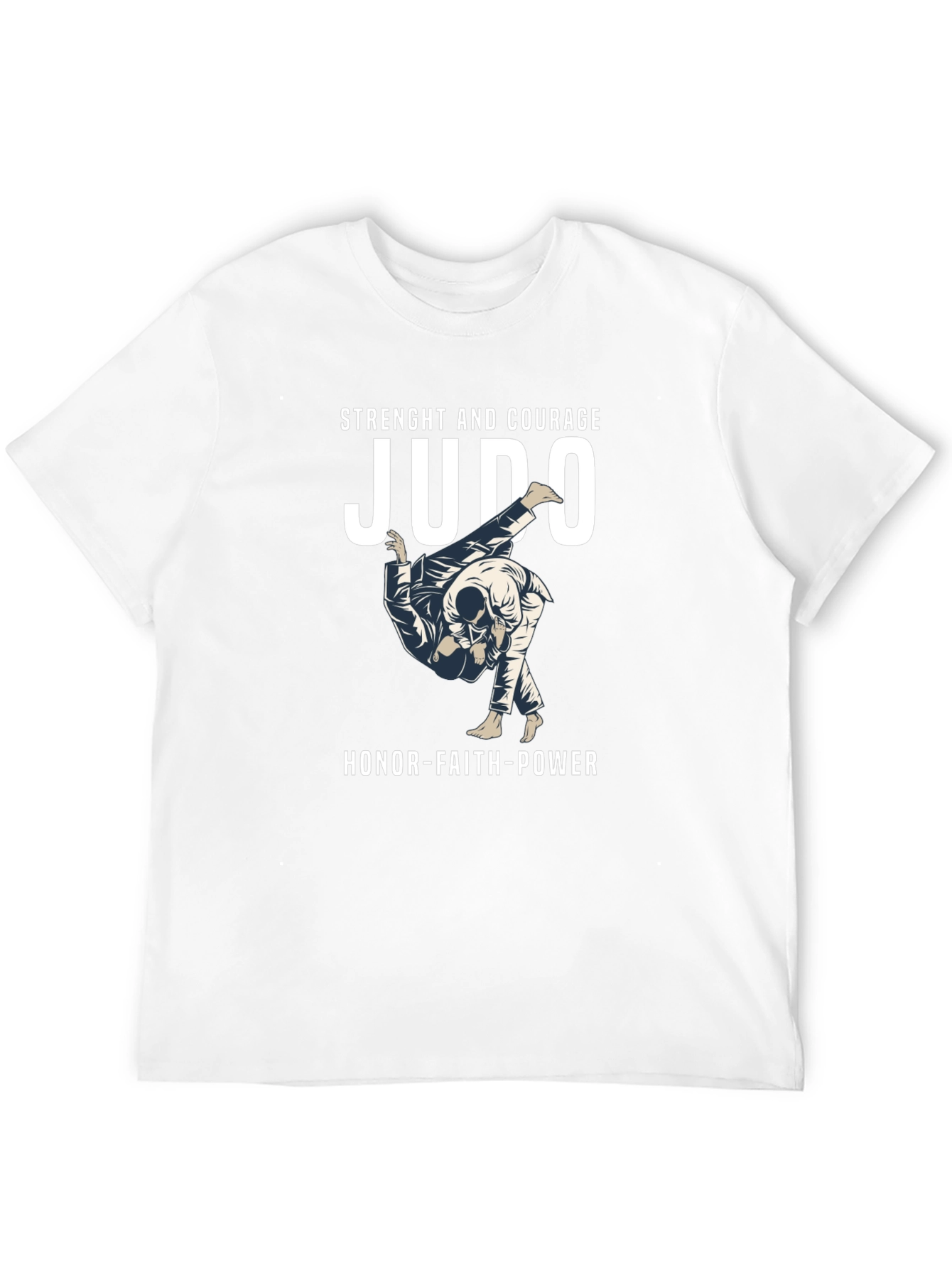 Judo Strength and Courage T-Shirt
