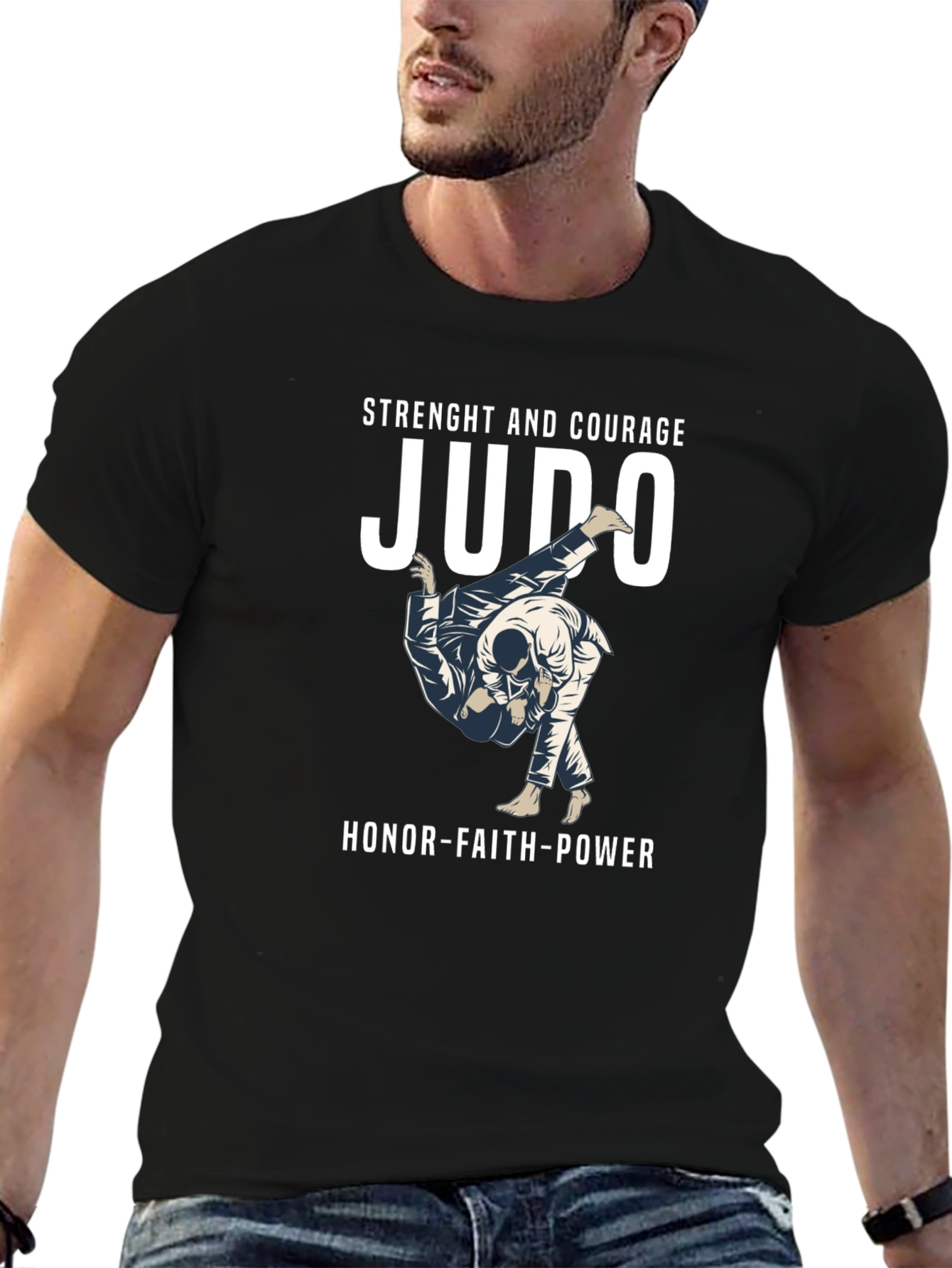 Judo Strength and Courage T-Shirt