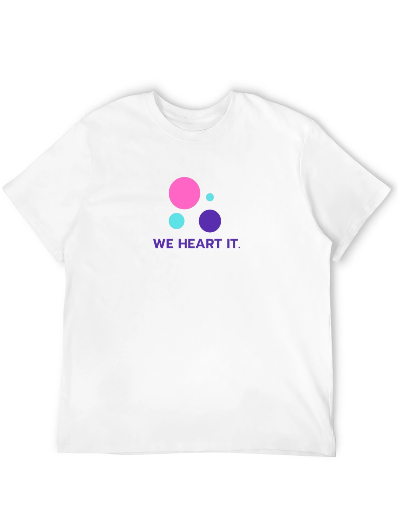 We Heart It T-Shirt - Black Cotton Blend