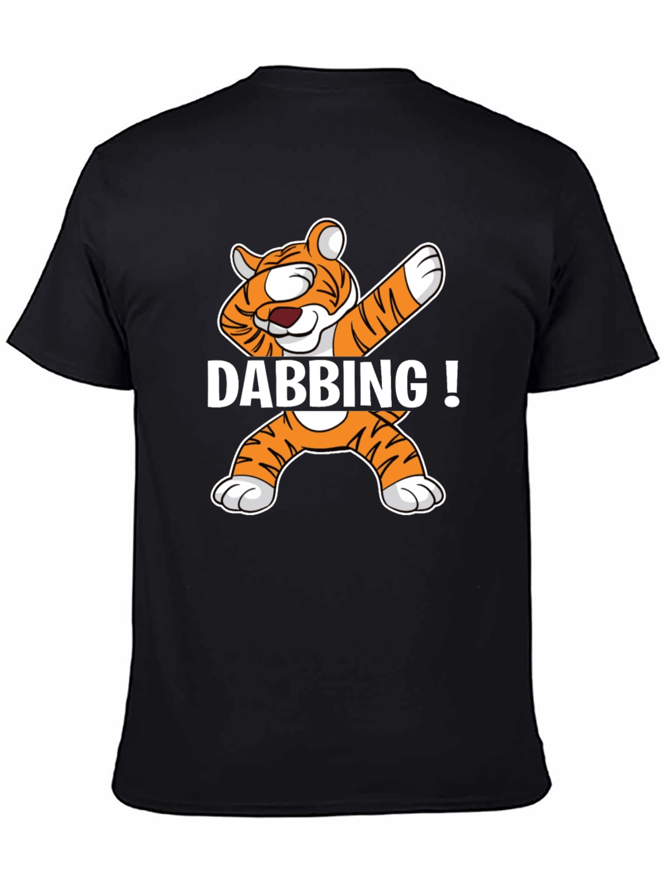 Dabbing Tiger Graphic T-Shirt - Trendy Streetwear
