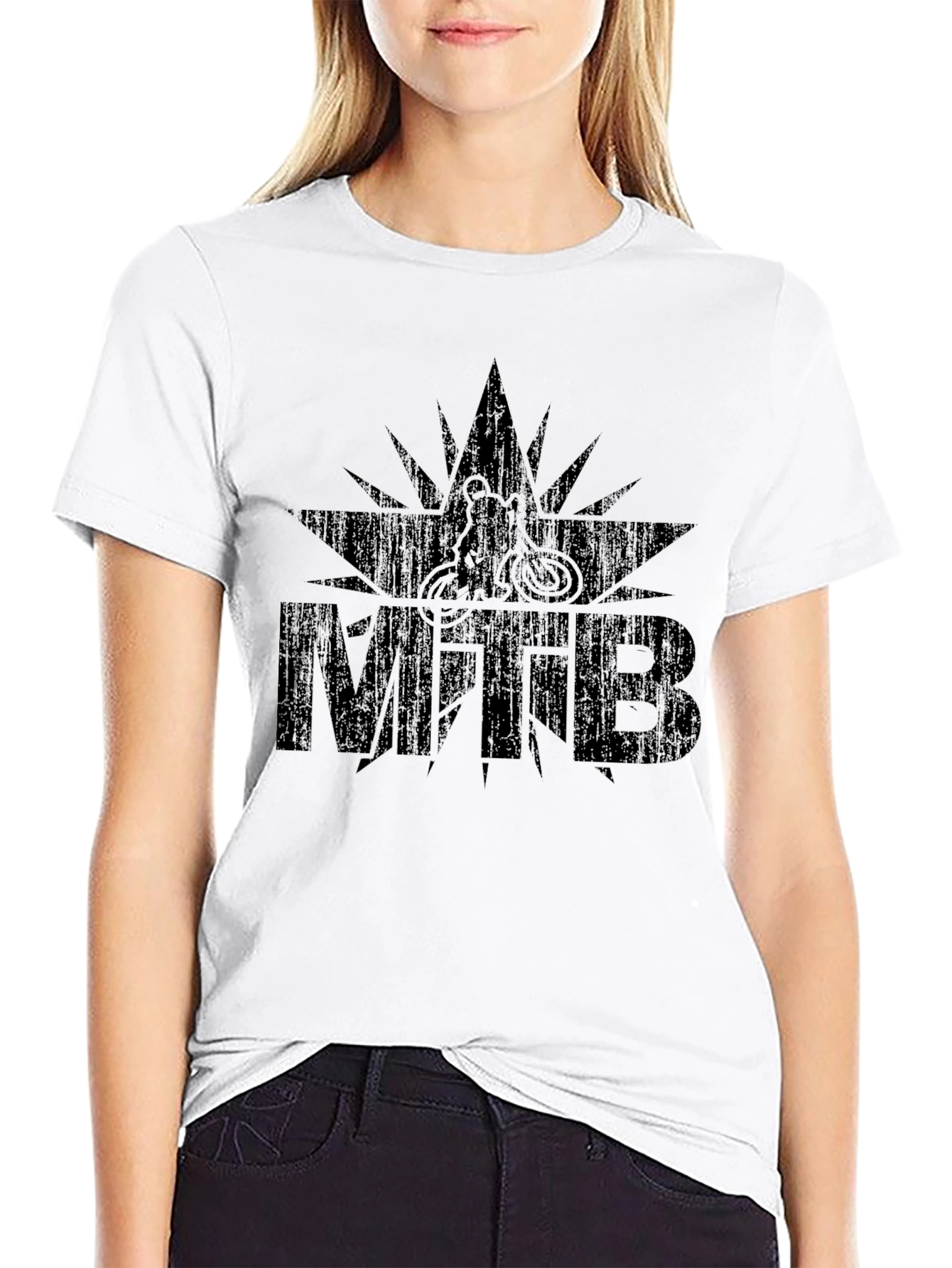 MTB Bike Star T-Shirt - Mountain Biking Graphic Tee