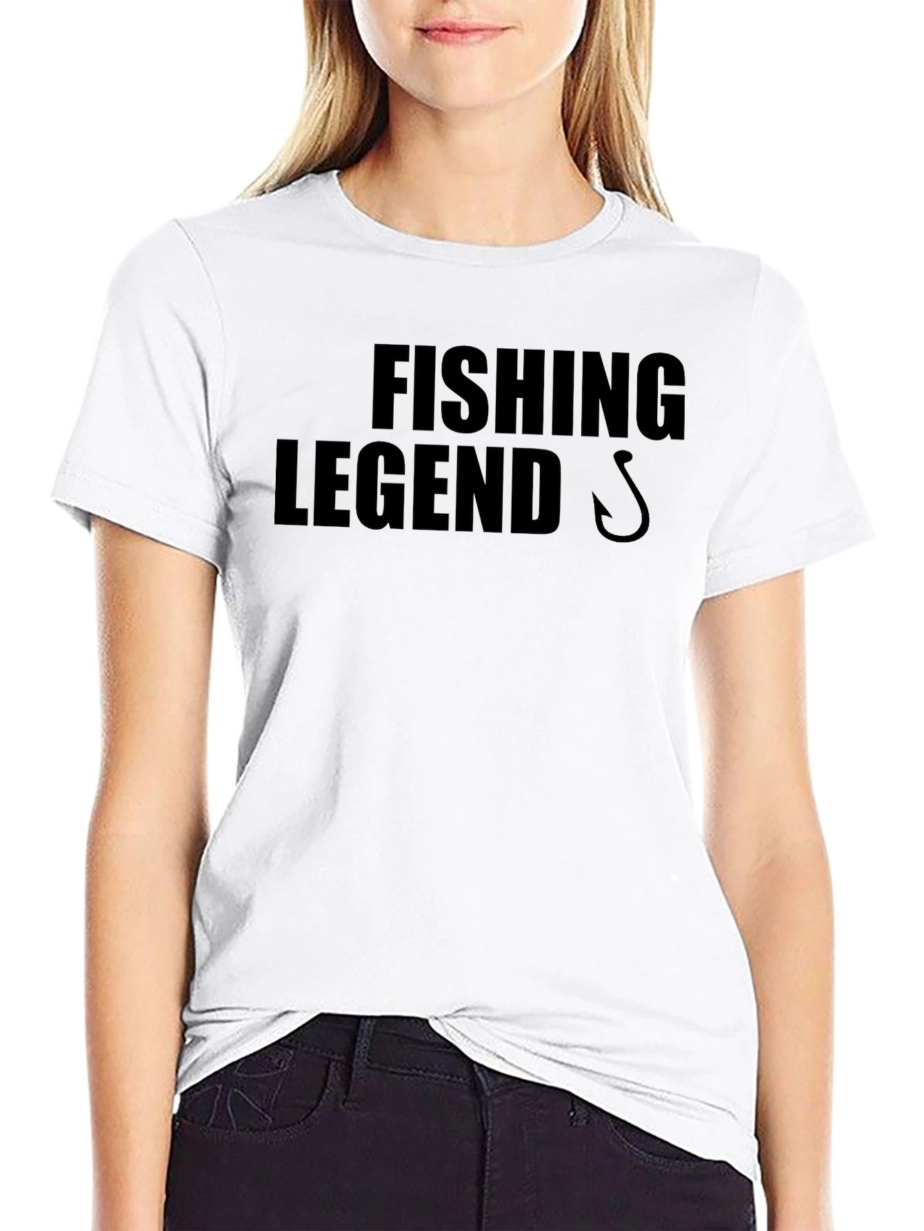 Fishing Legend Black T-Shirt