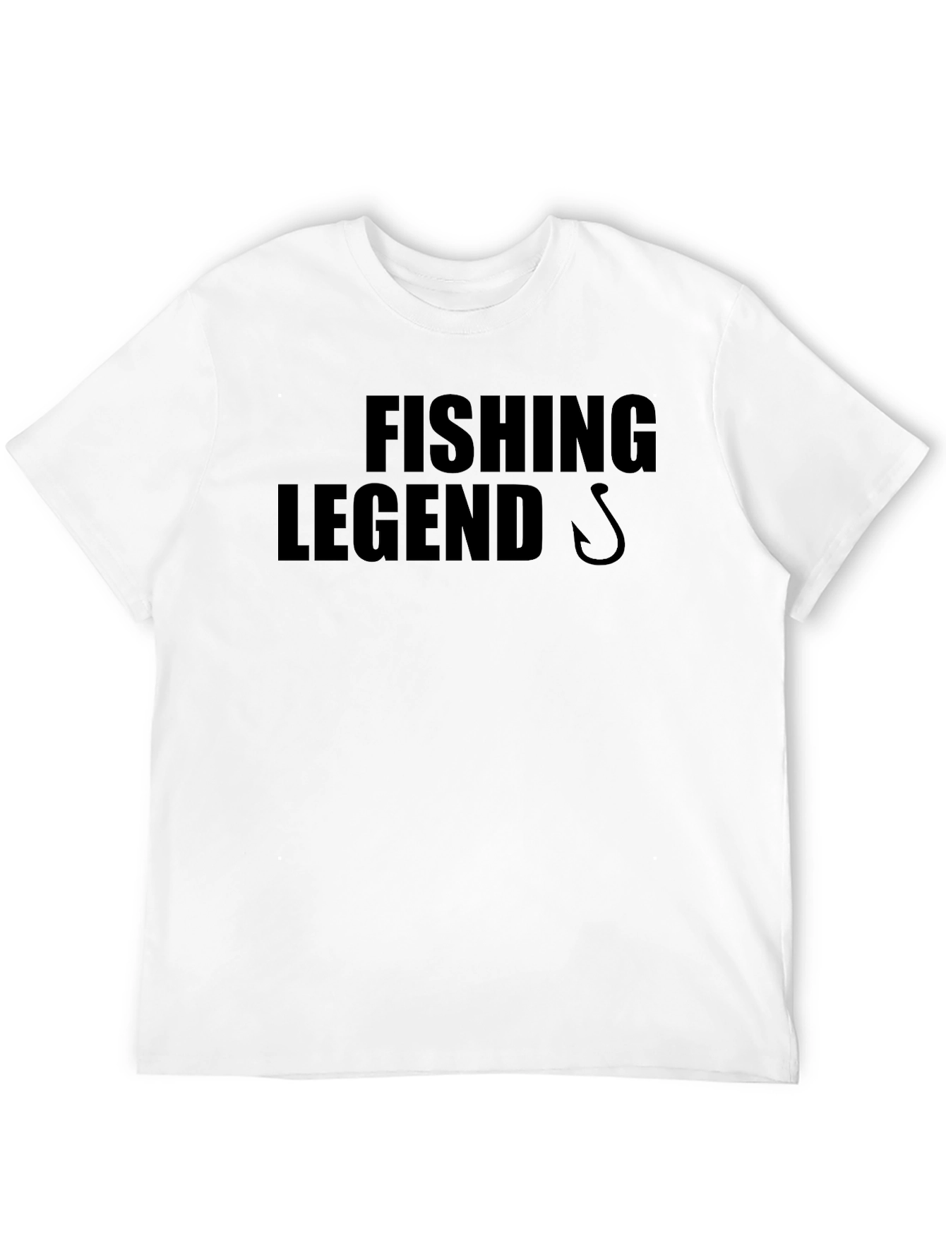 Fishing Legend Black T-Shirt