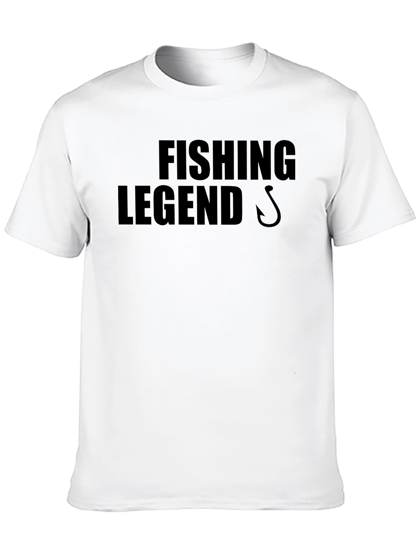 Fishing Legend Black T-Shirt