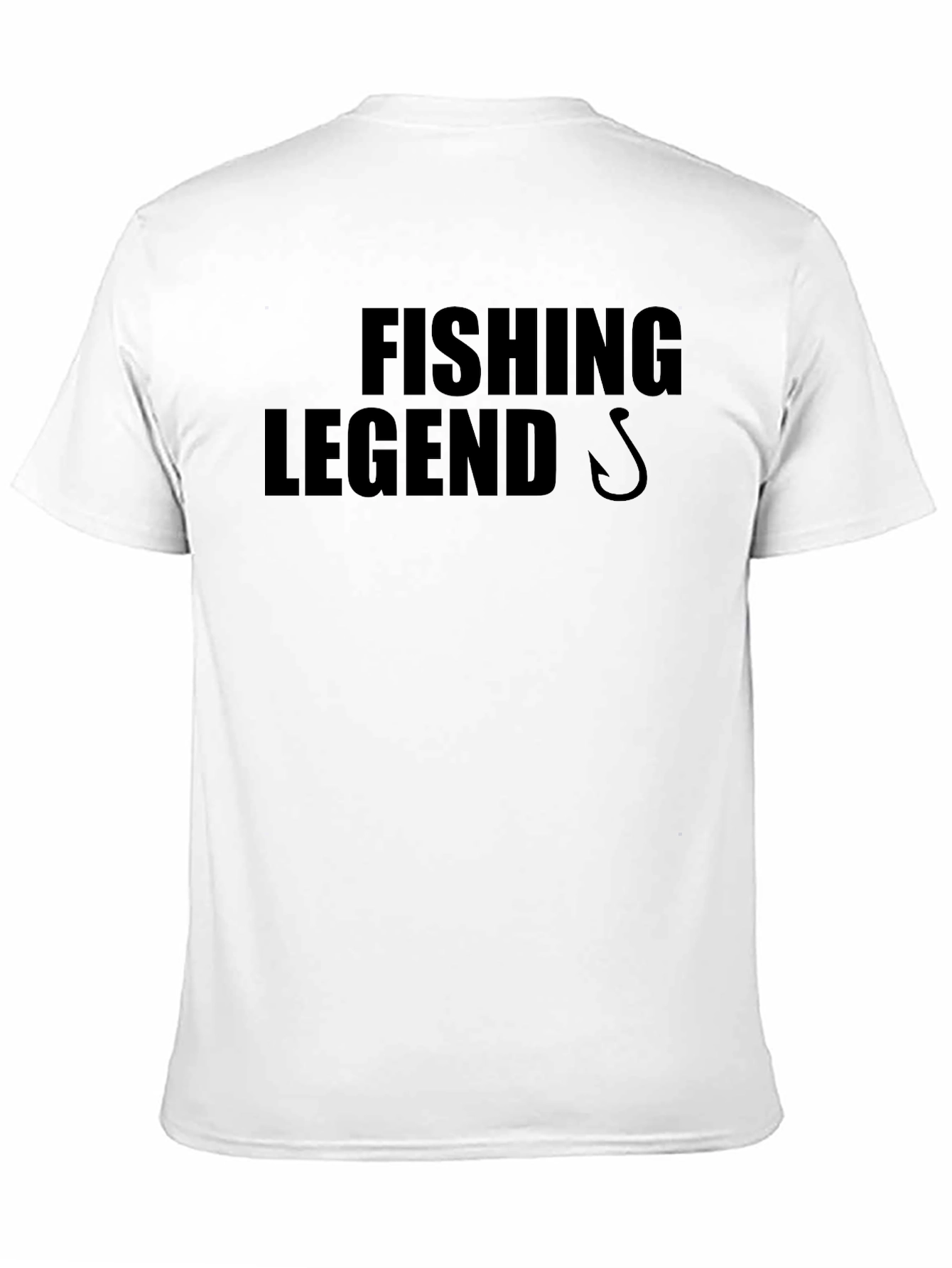 Fishing Legend Black T-Shirt