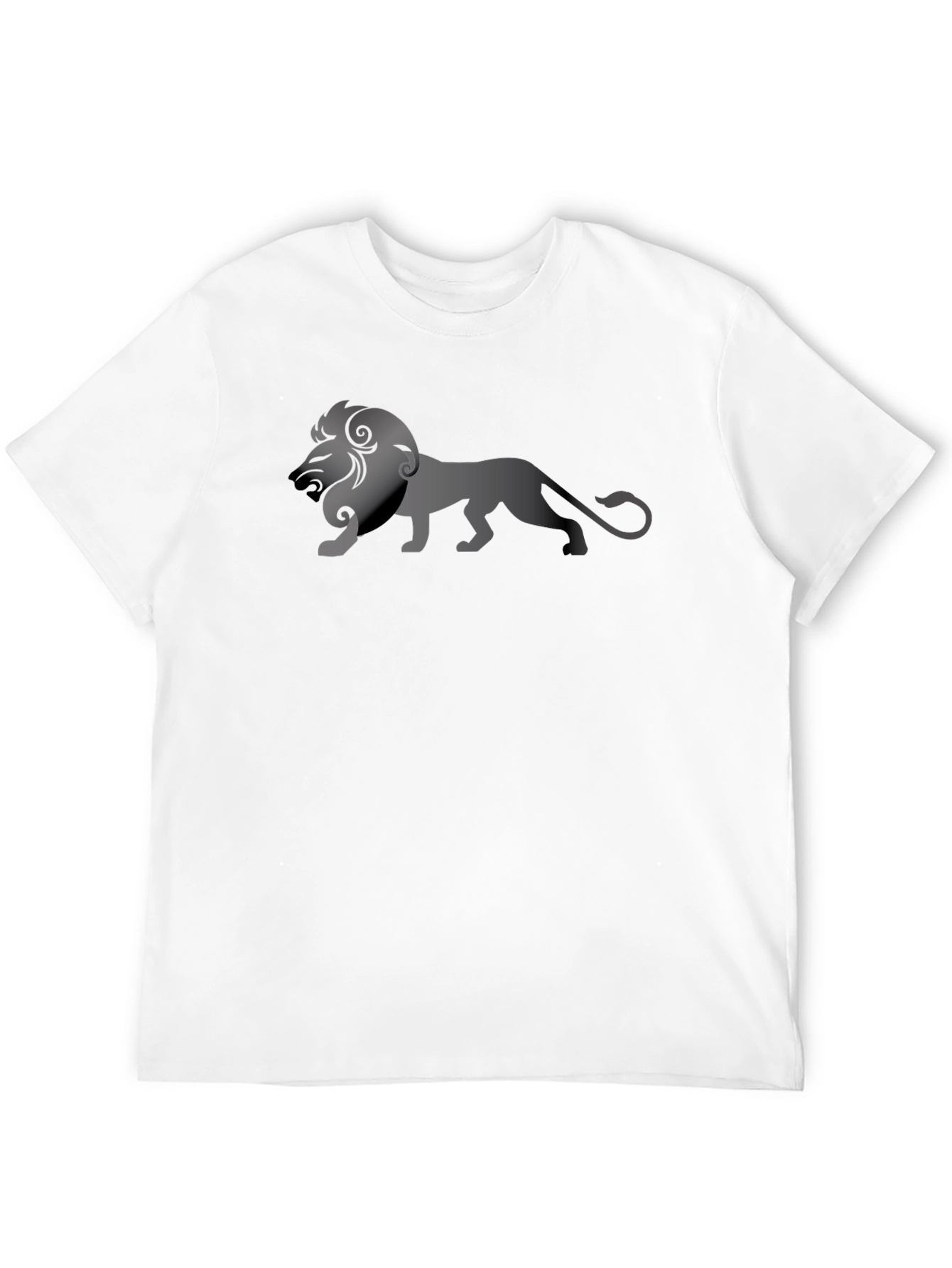 Lion Graphic Tee - Stylish Black T-Shirt