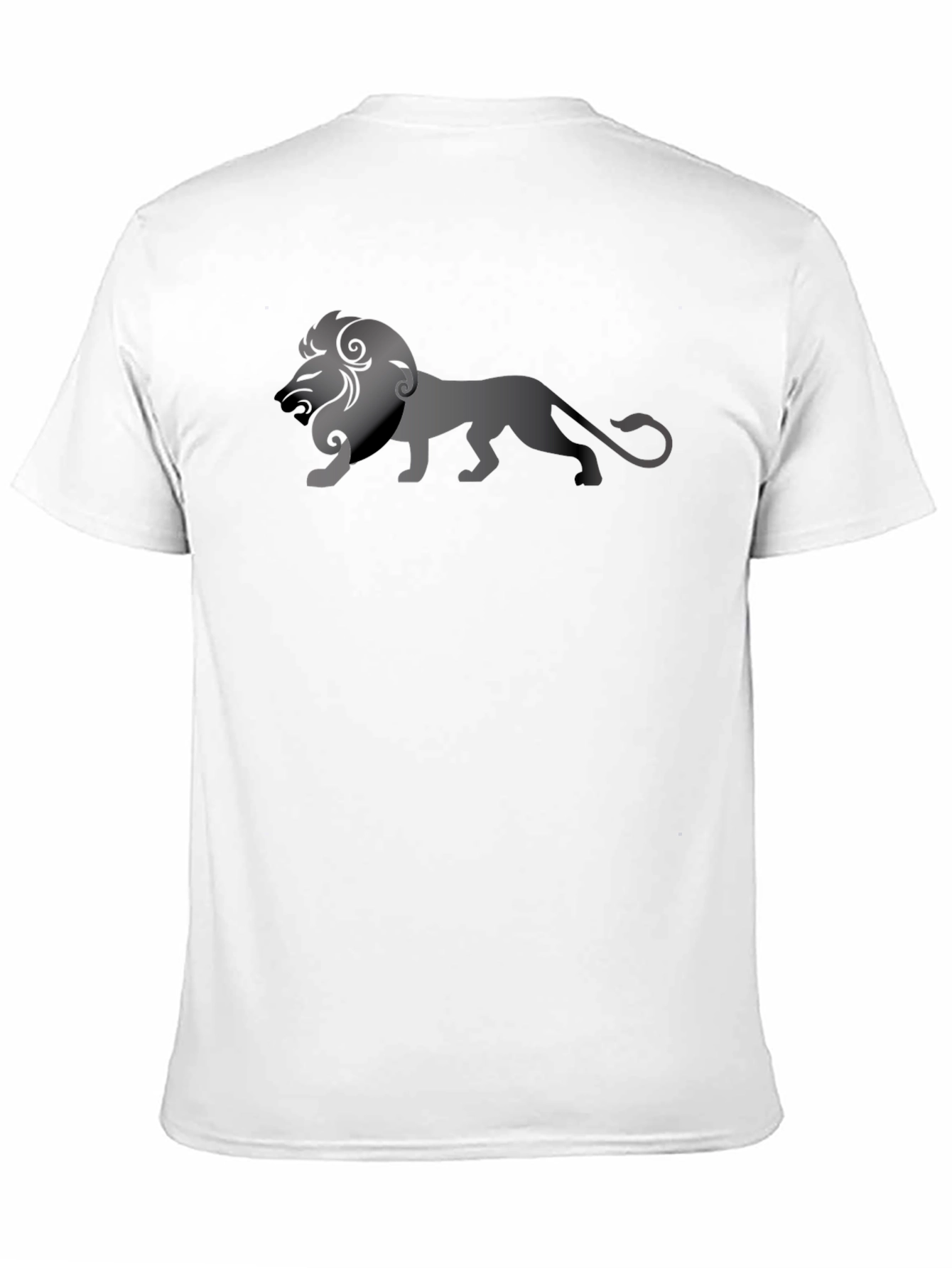 Lion Graphic Tee - Stylish Black T-Shirt