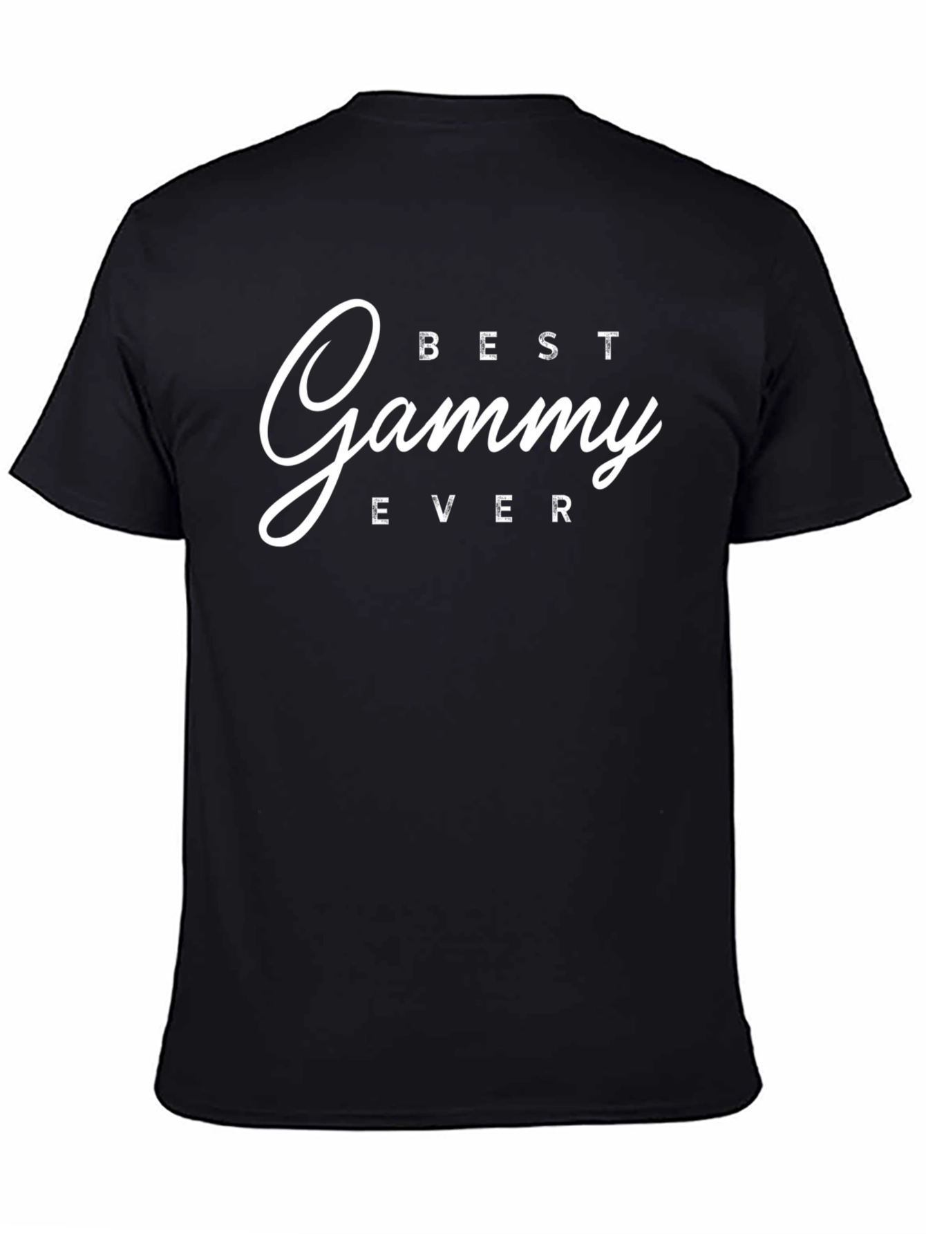 Best Gammy Ever T-Shirt - Black Graphic Tee