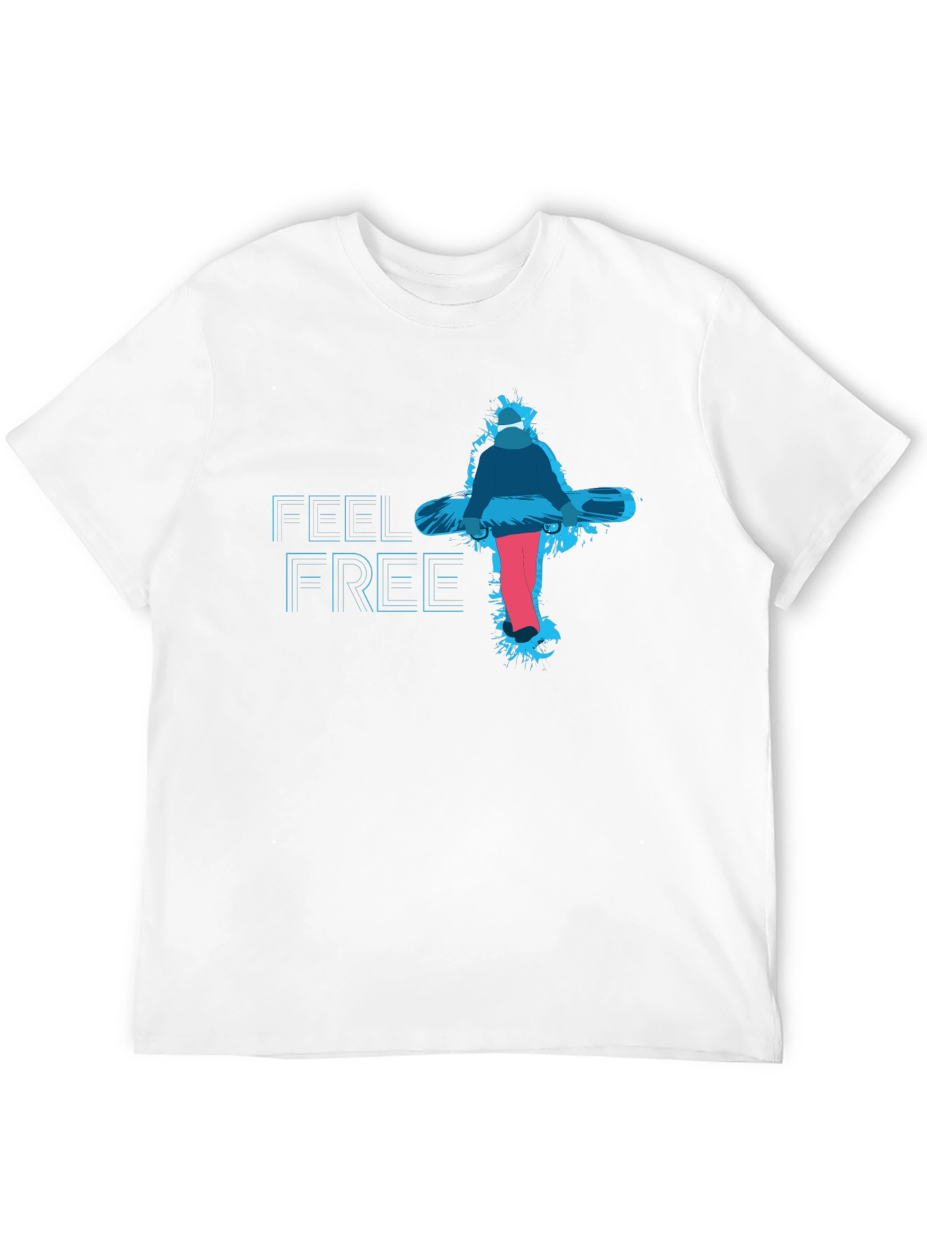 Feel Free Snowboard Graphic T-Shirt