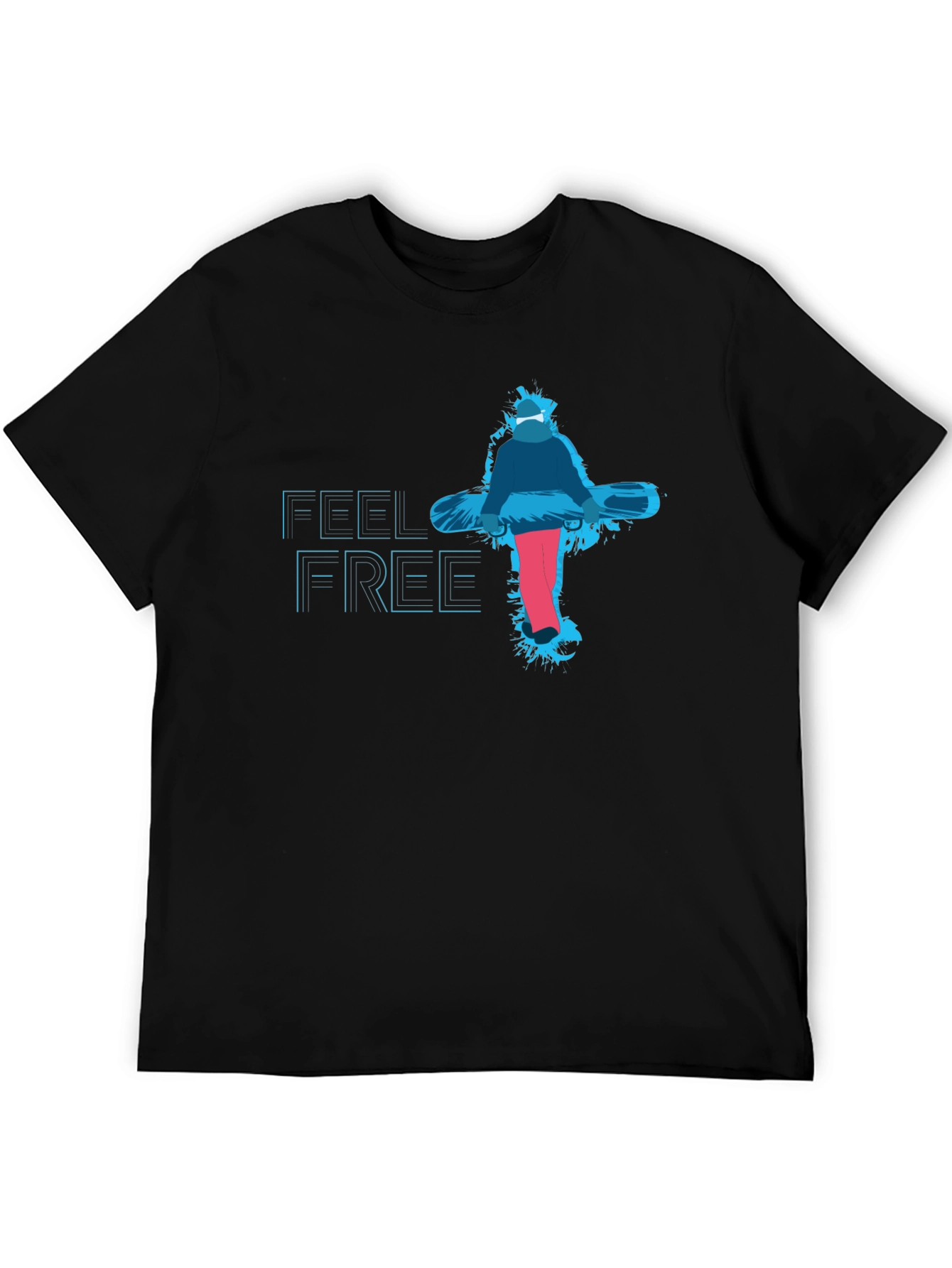 Feel Free Snowboard Graphic T-Shirt