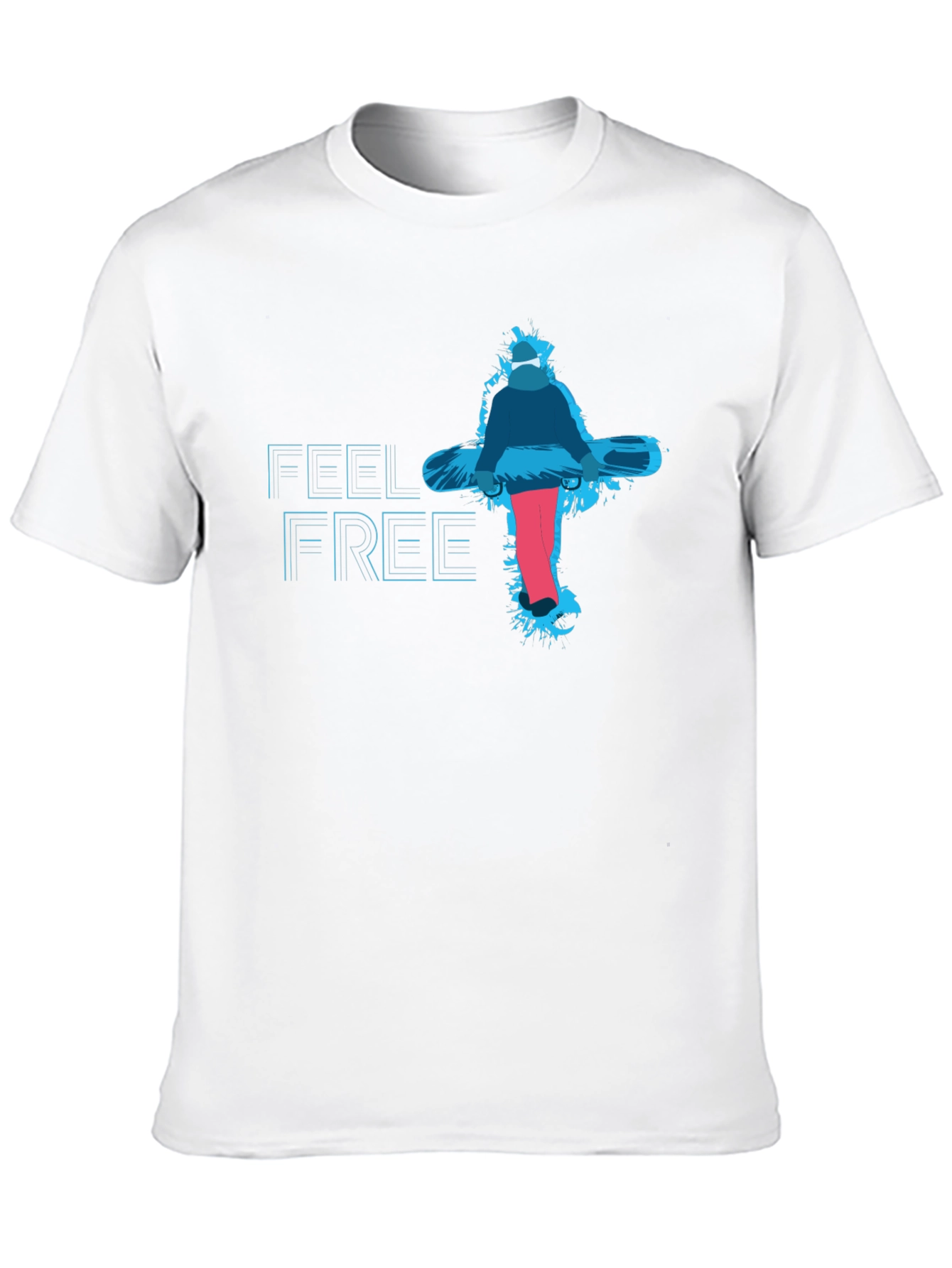 Feel Free Snowboard Graphic T-Shirt